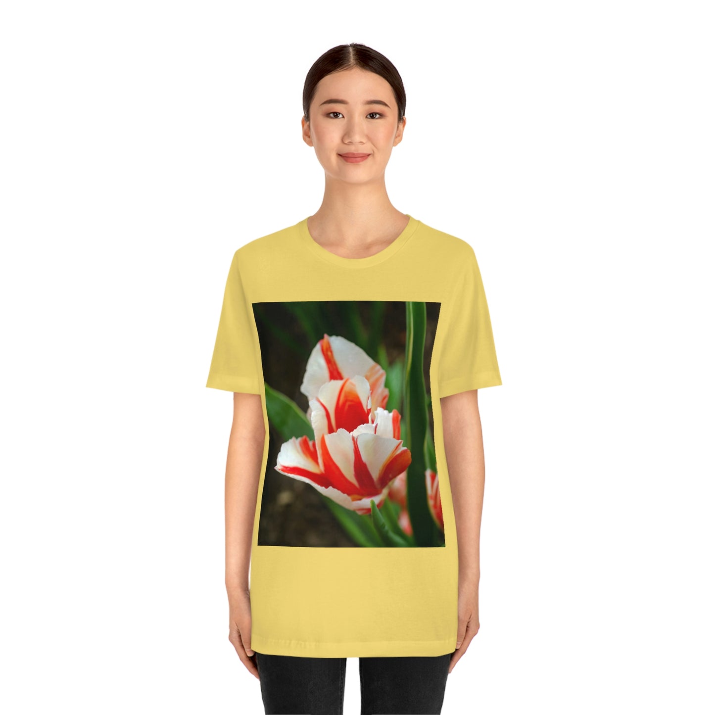 Flowers 06 Unisex Jersey Short Sleeve Tee