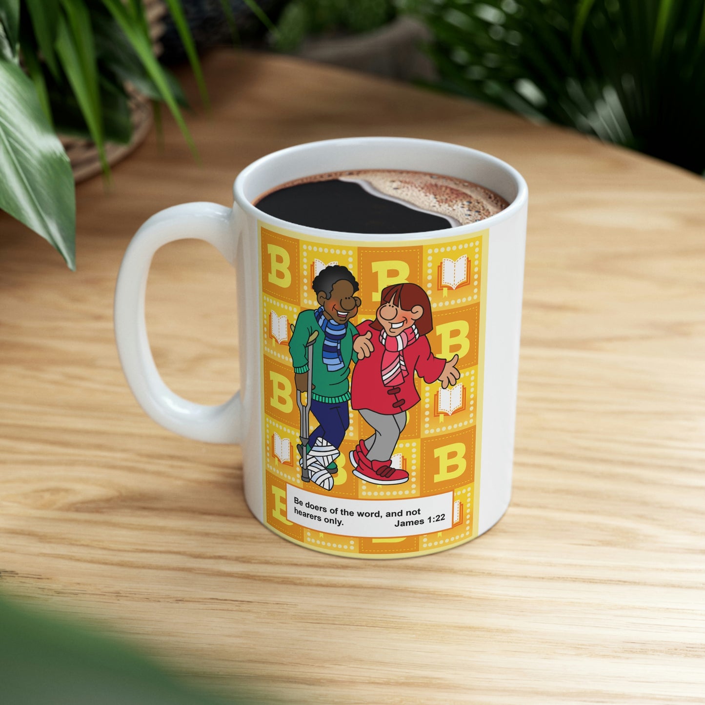 The Bible as Simple as ABC B Ceramic Mug 11oz