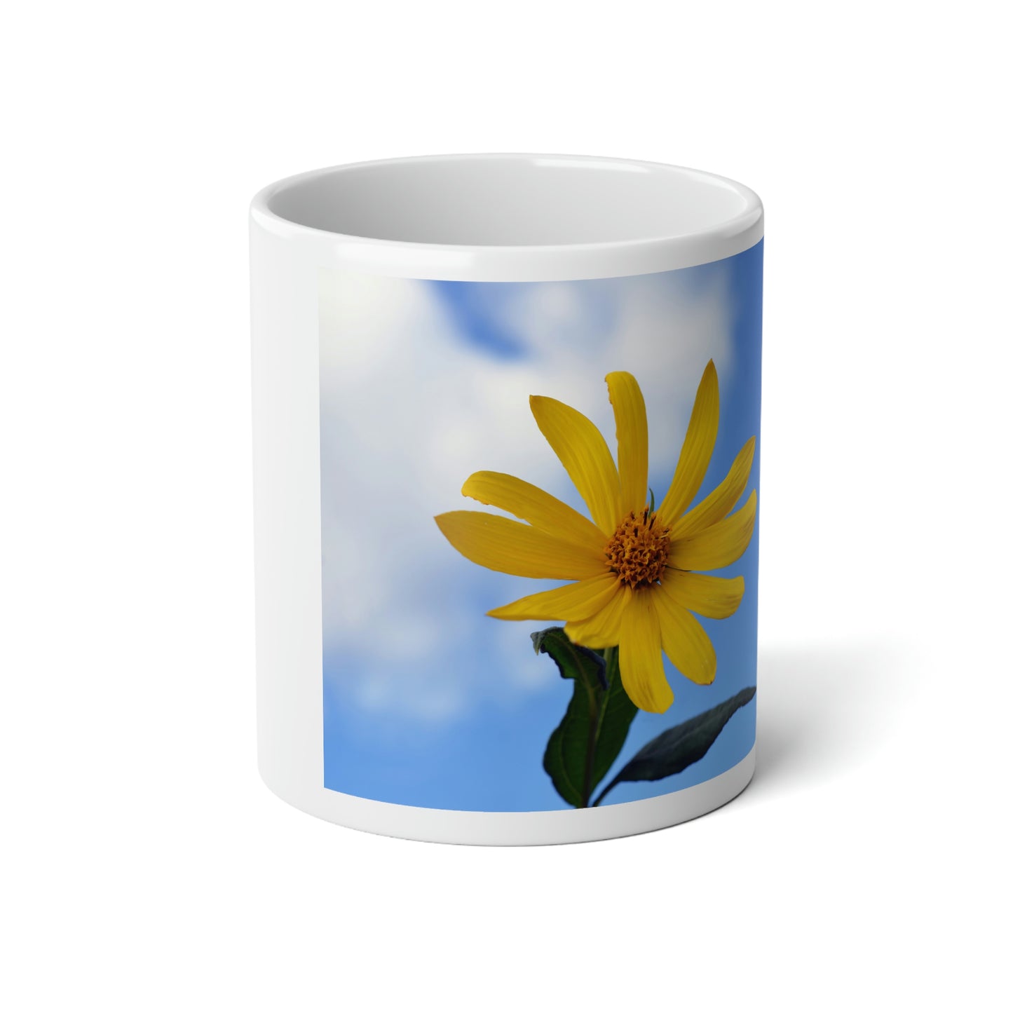 Flowers 31 Jumbo Mug, 20oz