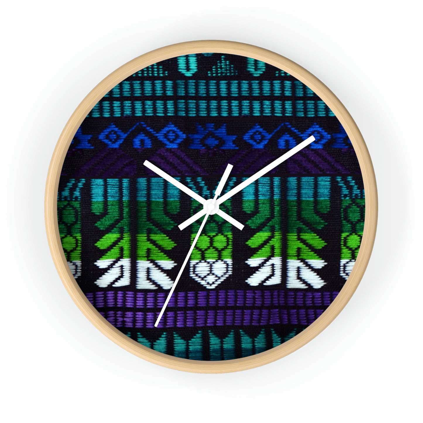 A Pack of Lies Fabric! Wall Clock