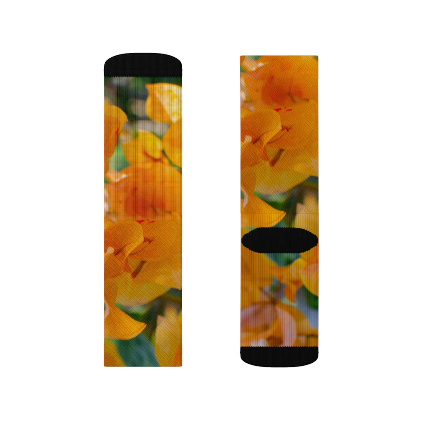 Flowers 21 Sublimation Socks