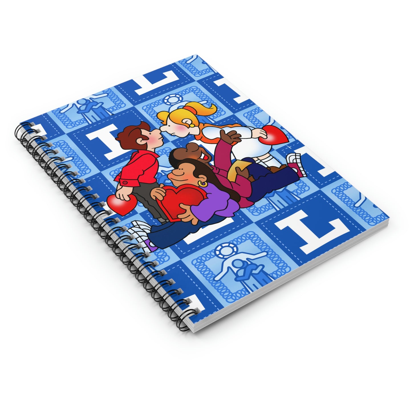 The Bible as Simple as ABC L Spiral Notebook - Ruled Line