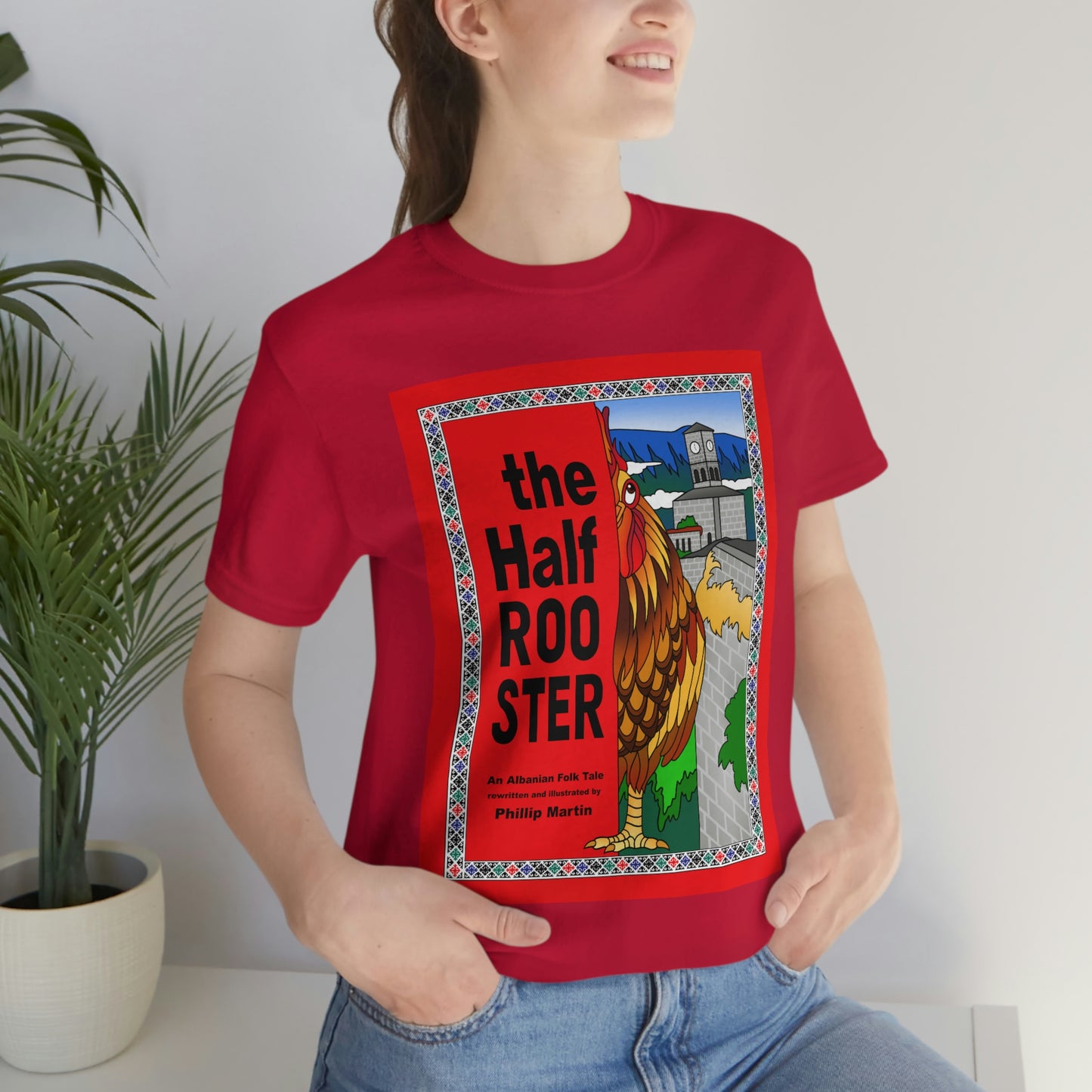 The Half Rooster Unisex Jersey Short Sleeve Tee