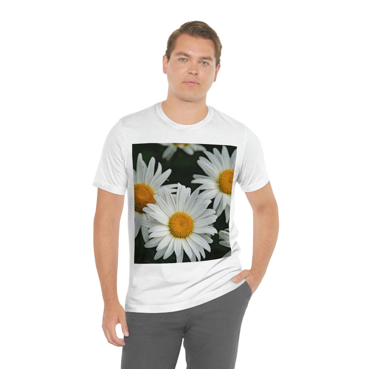 Flowers 01 Unisex Jersey Short Sleeve Tee