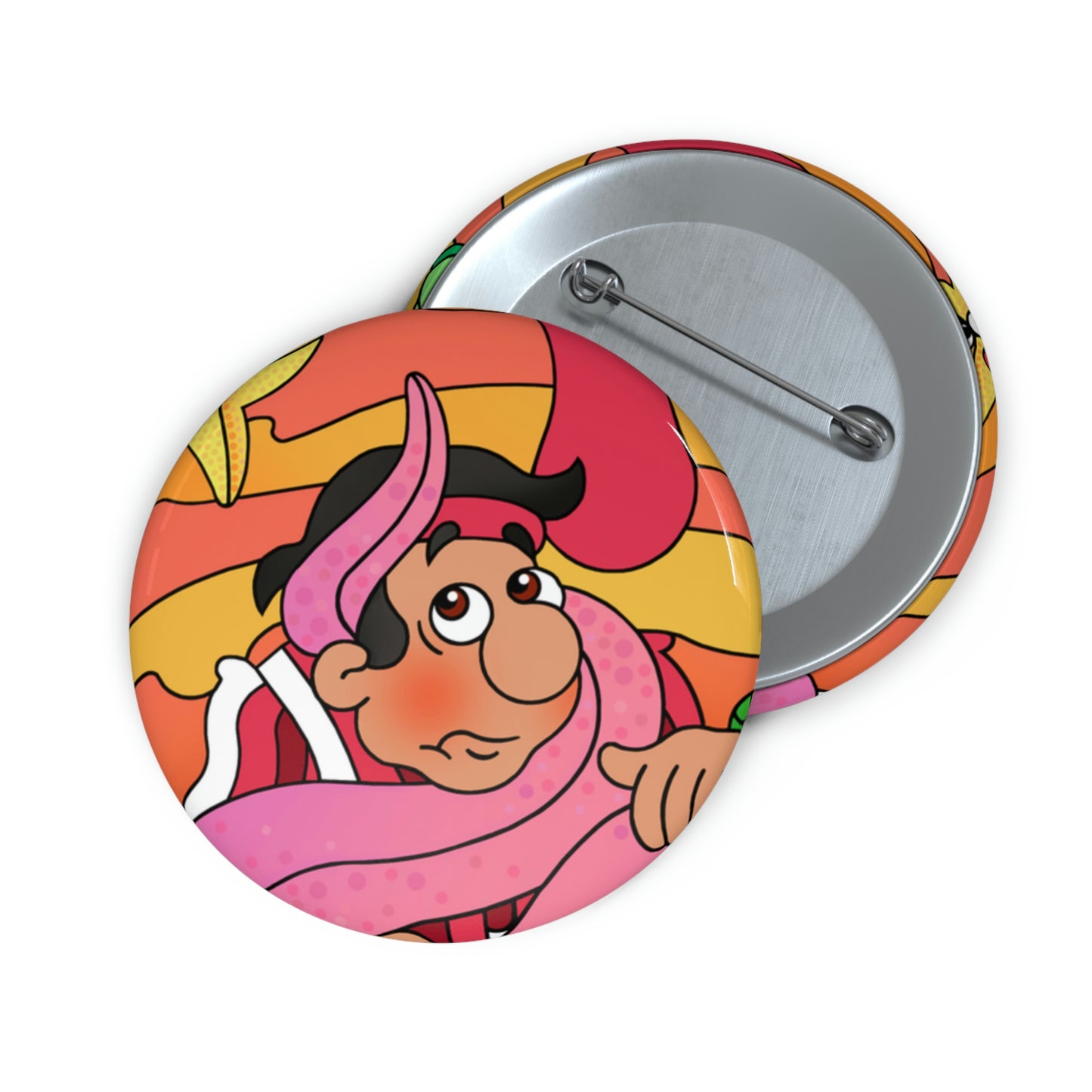 The Story of Jonah Custom Pin Buttons