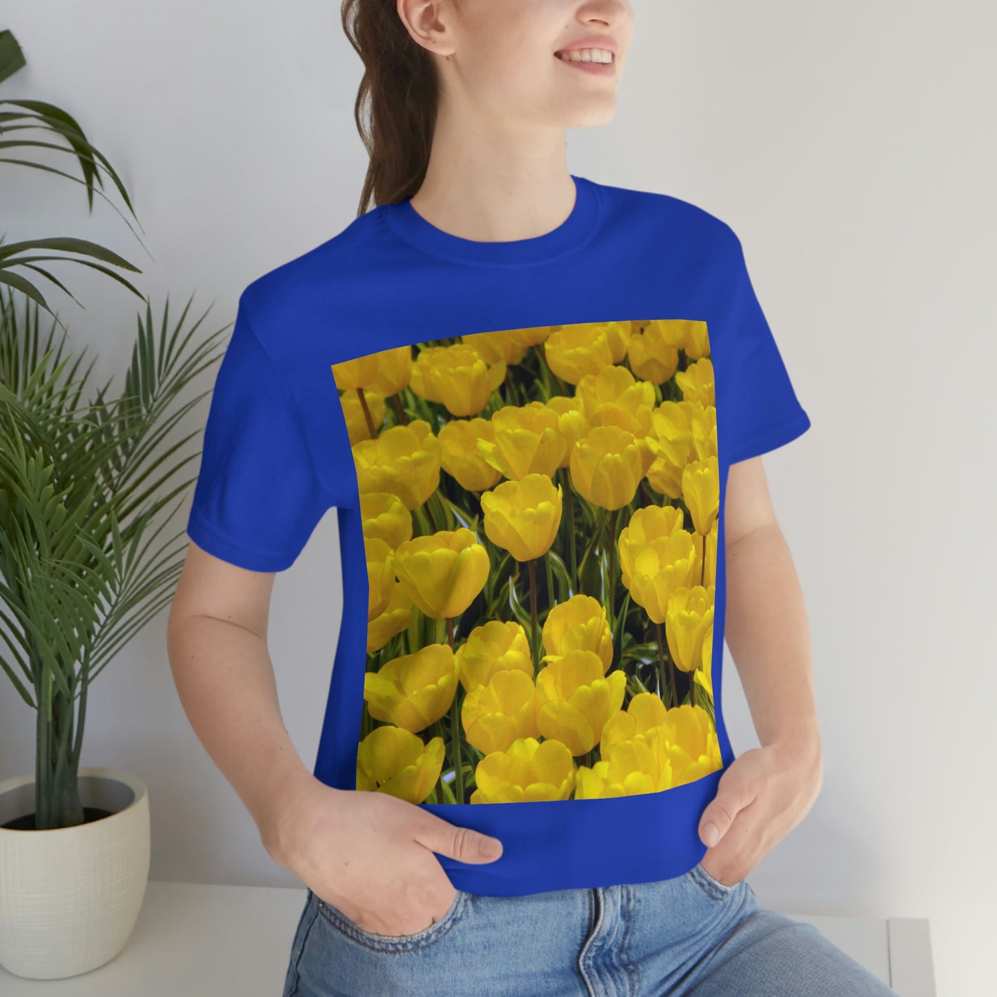 Flowers 23 Unisex Jersey Short Sleeve Tee