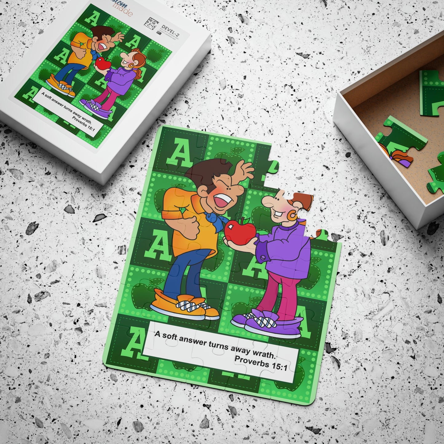 The Bible as Simple as ABC A Kids' Puzzle, 30-Piece