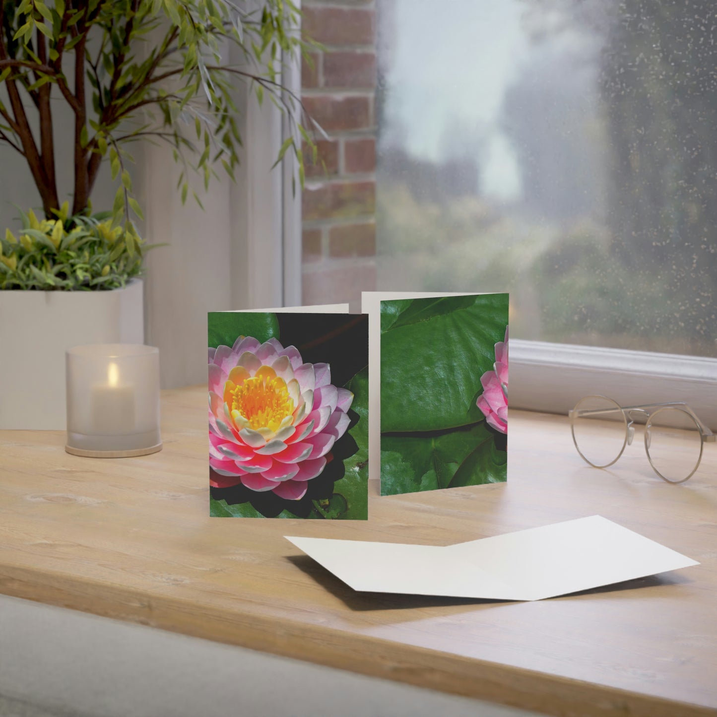 Flowers 25 Greeting Cards (1, 10, 30, and 50pcs)