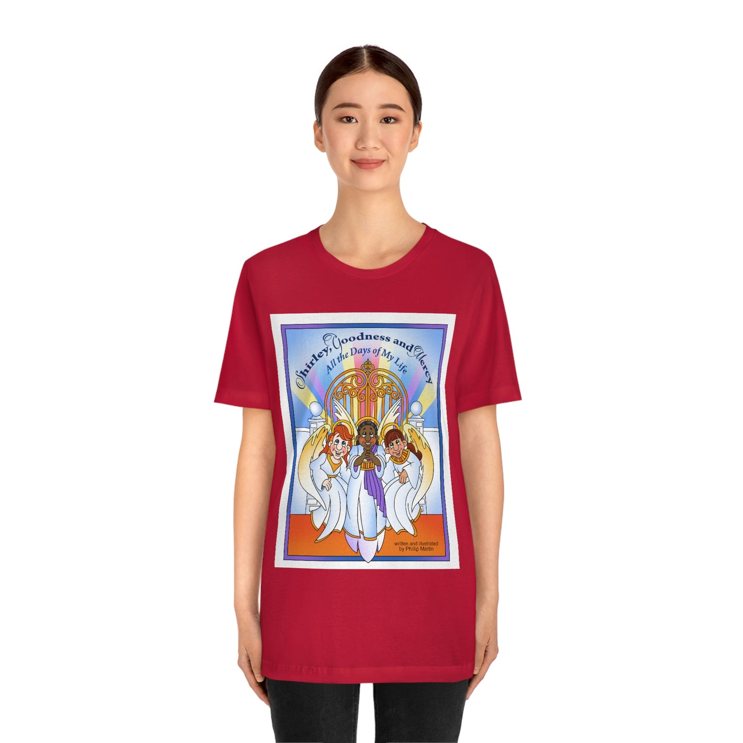Shirley, Goodness, and Mercy Unisex Jersey Short Sleeve Tee