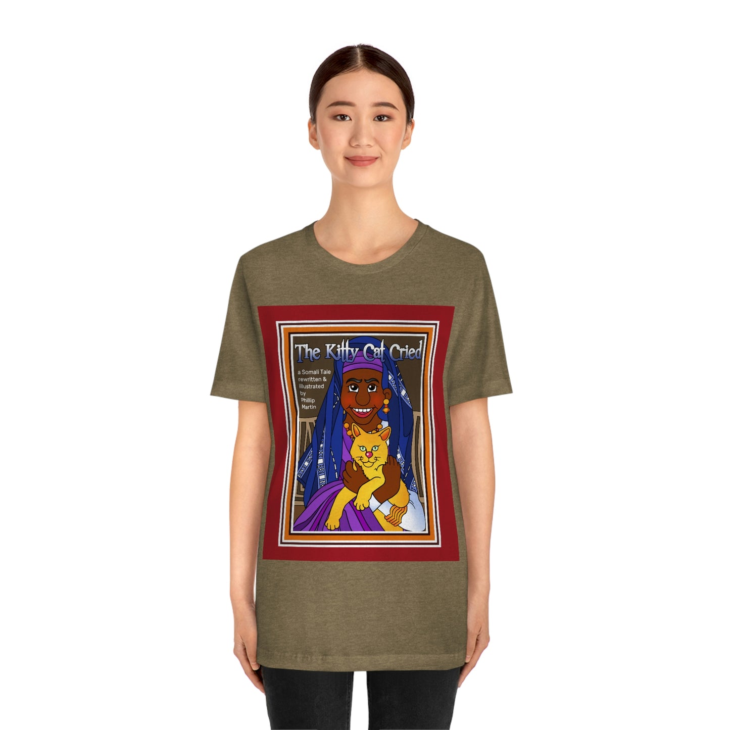 The Kitty Cat Cried Unisex Jersey Short Sleeve Tee