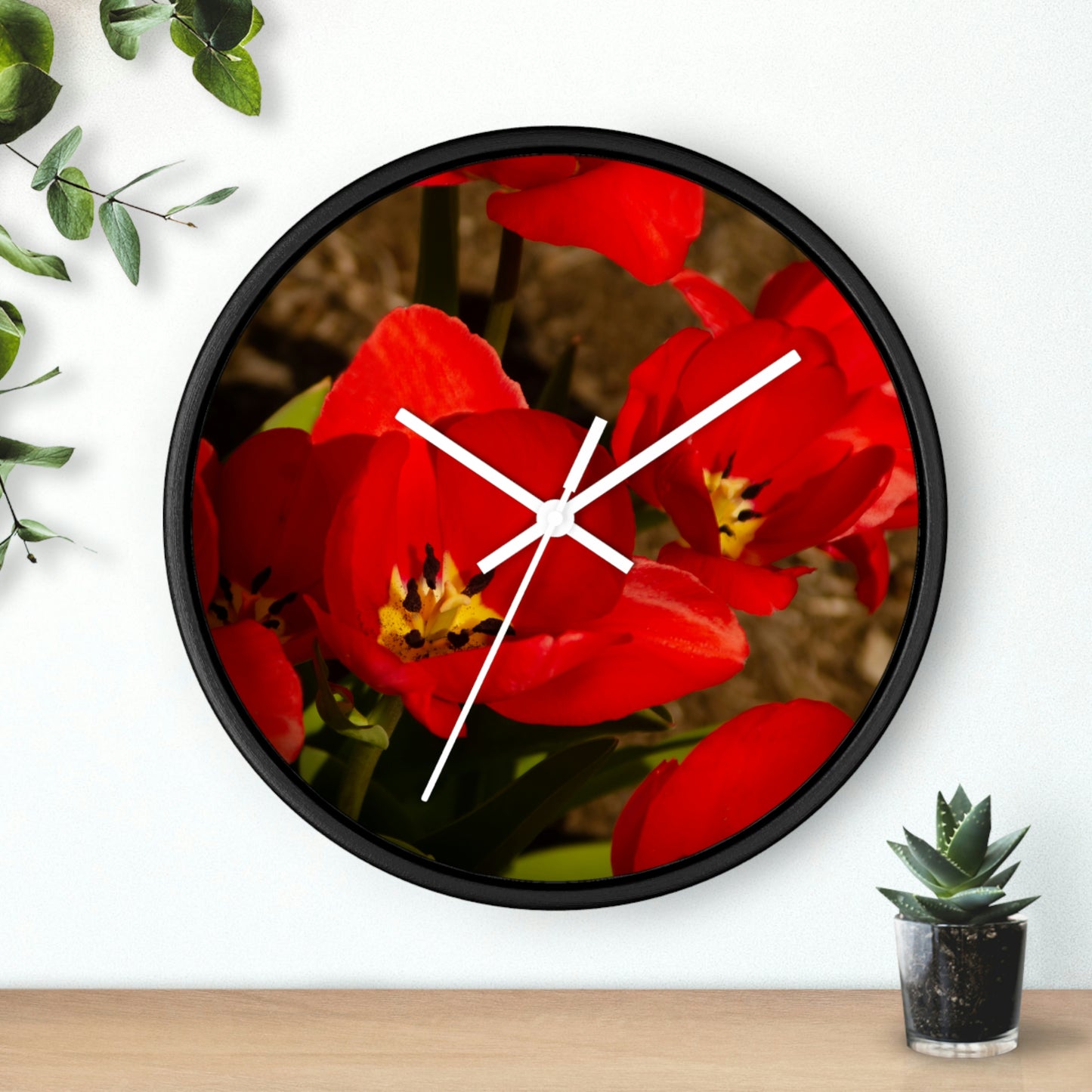 Flowers 05 Wall Clock