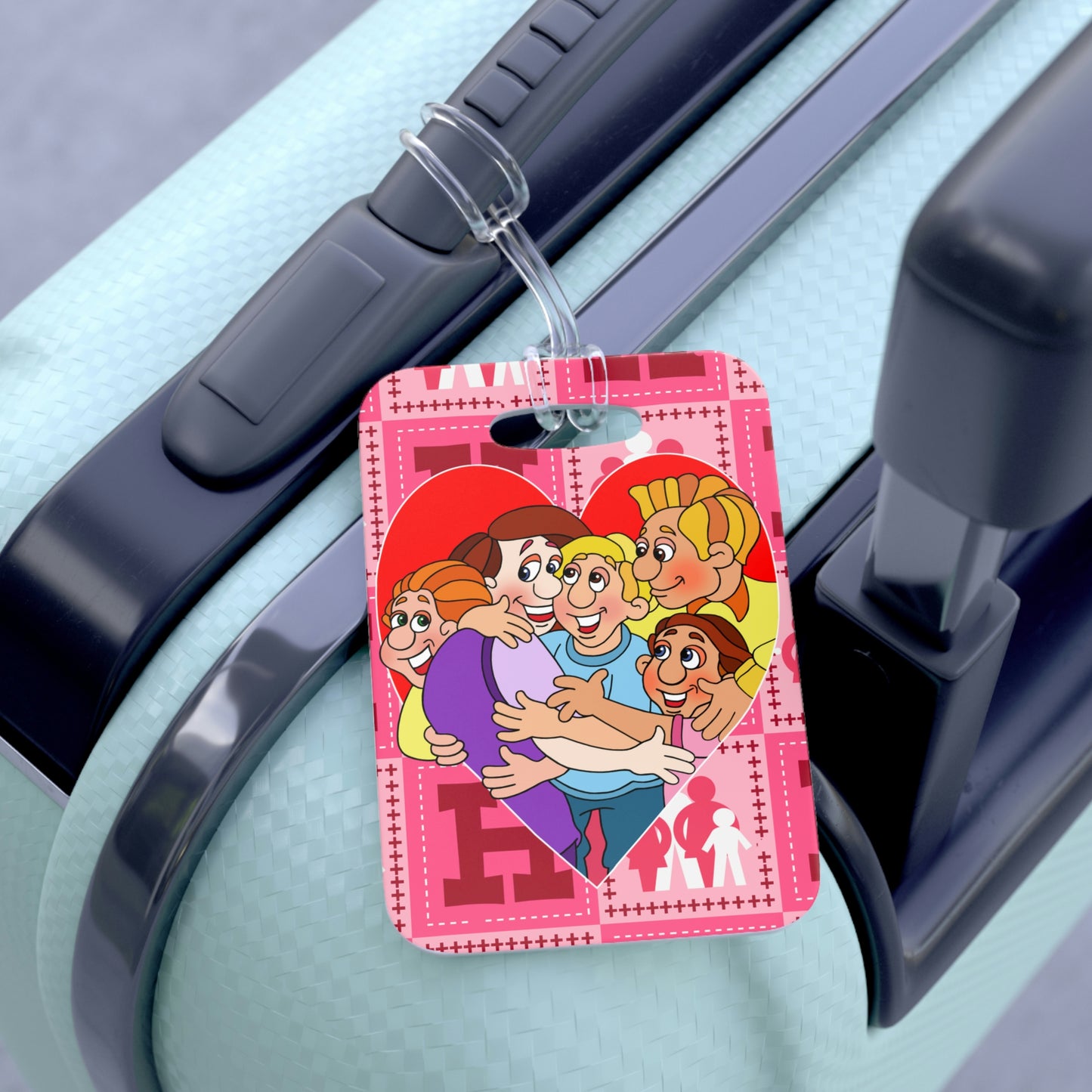 The Bible as Simple as ABC H Bag Tag