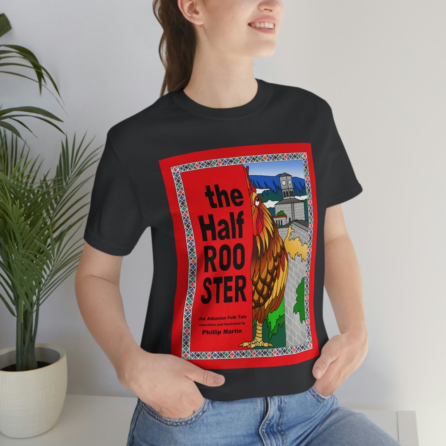 The Half Rooster Unisex Jersey Short Sleeve Tee