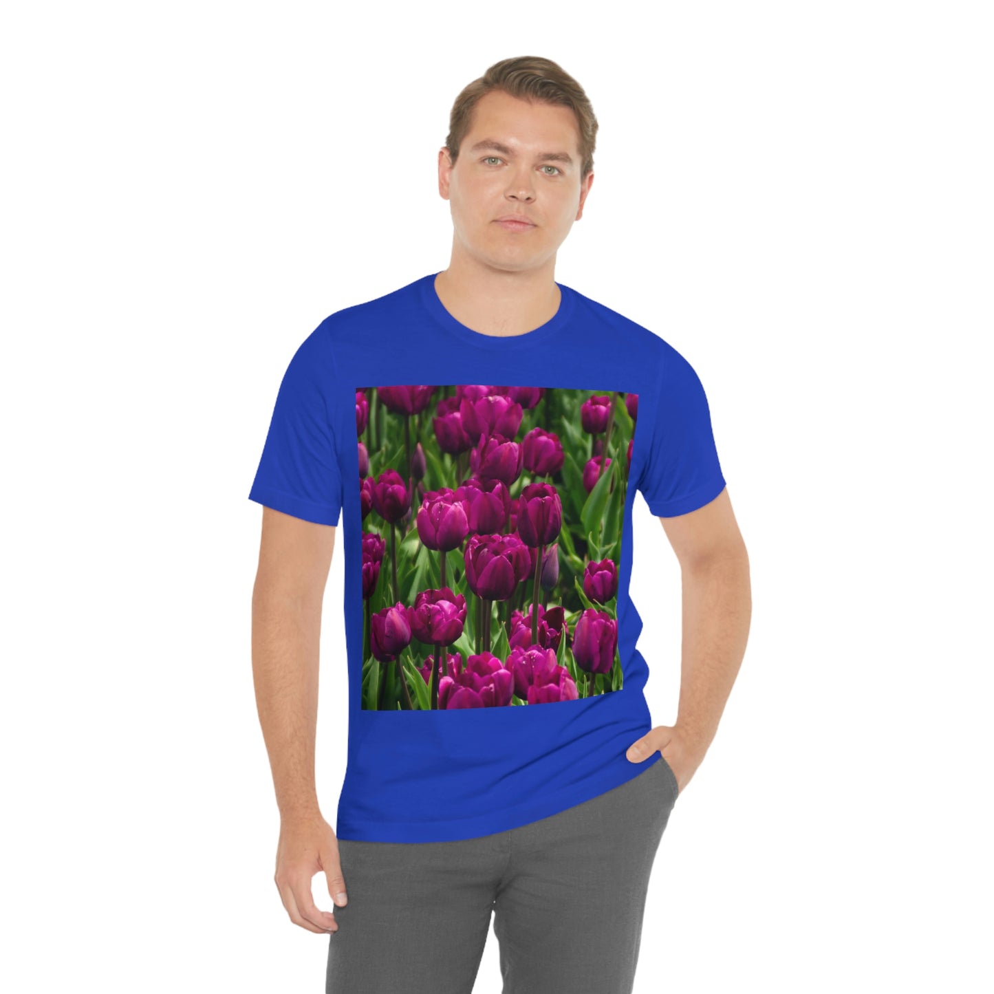 Flowers 20 Unisex Jersey Short Sleeve Tee