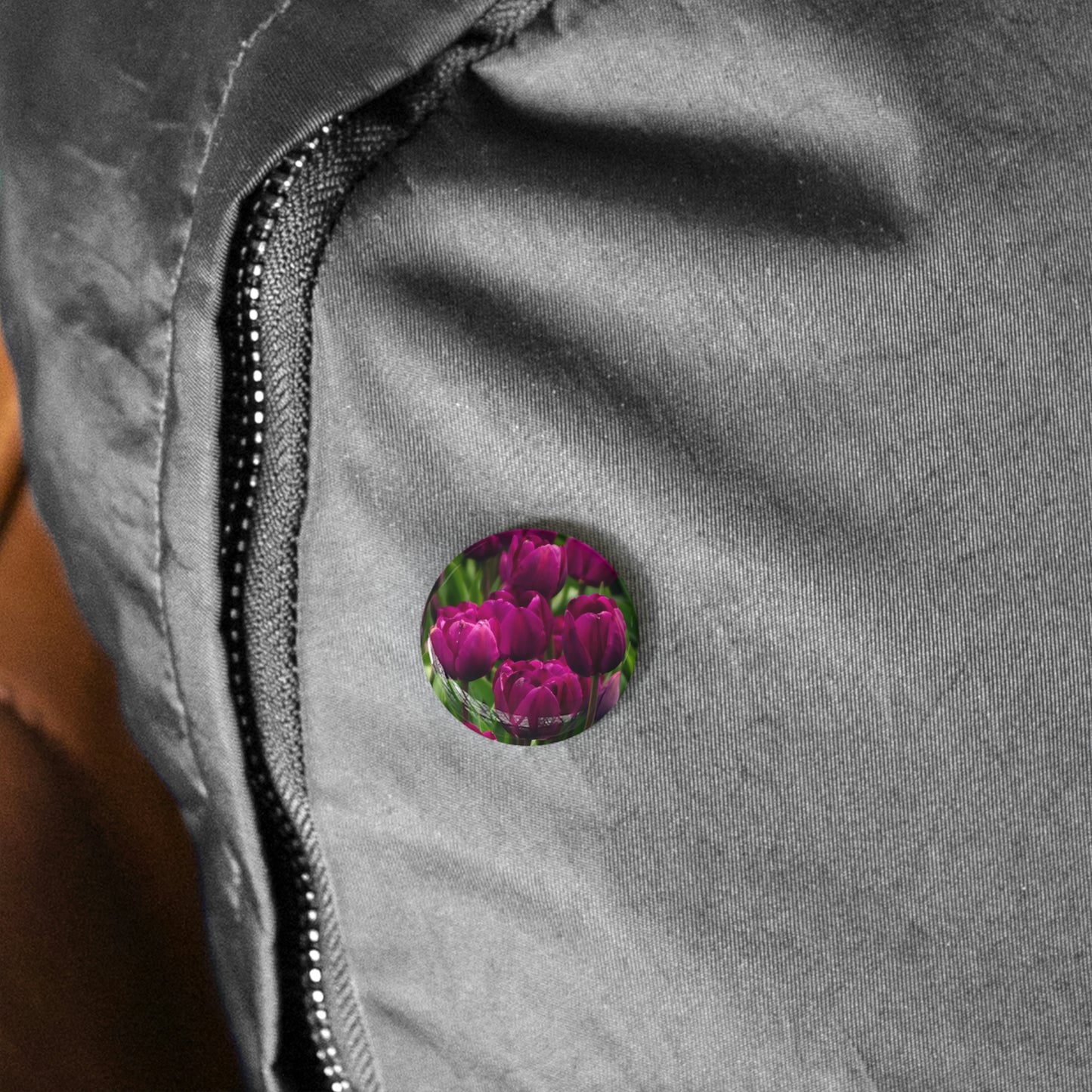 Flowers 20 Round Pins