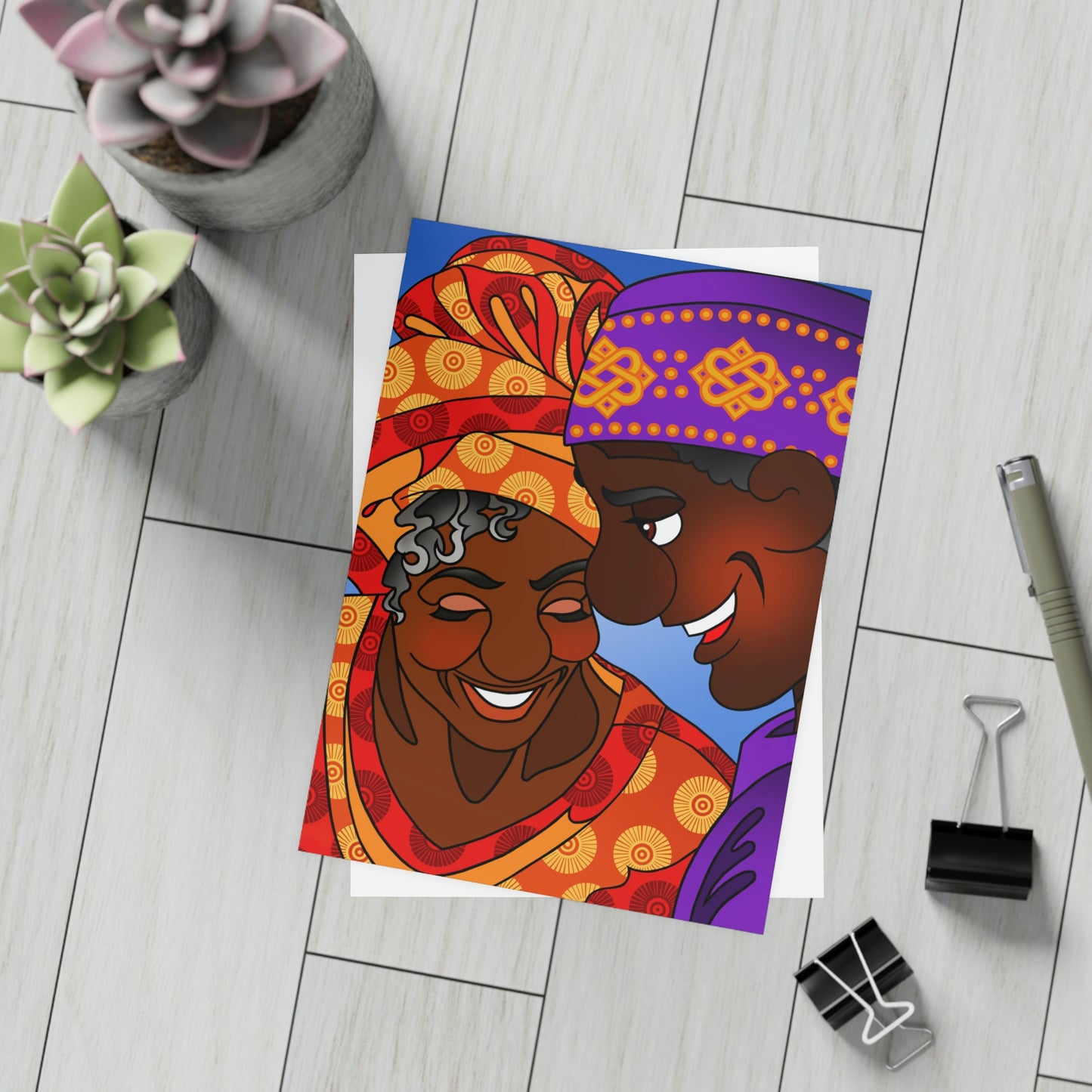 The Paramount Chief and One Wise Woman Greeting Card Bundles (envelopes included)