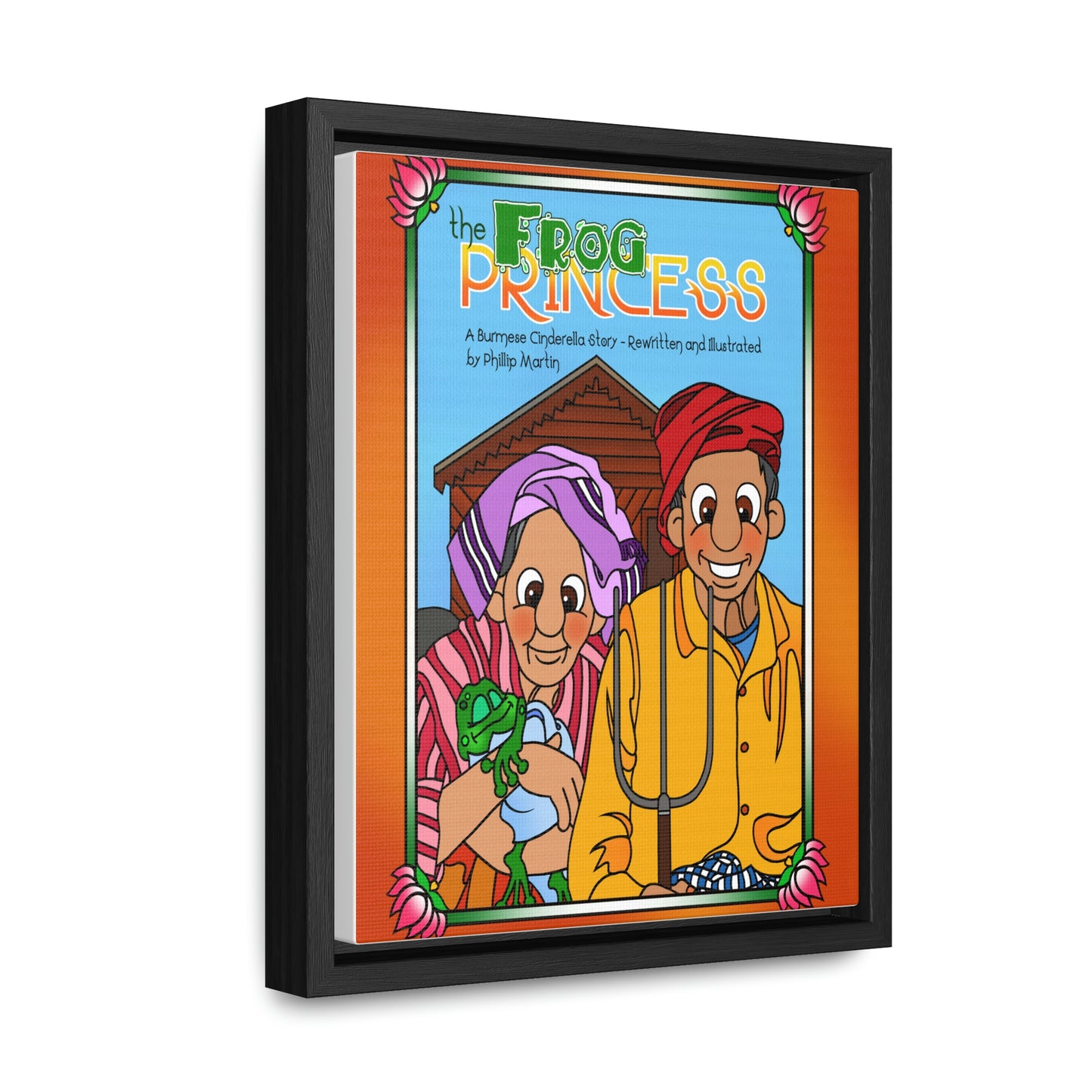 The Frog Princess Gallery Canvas Wraps, Vertical Frame