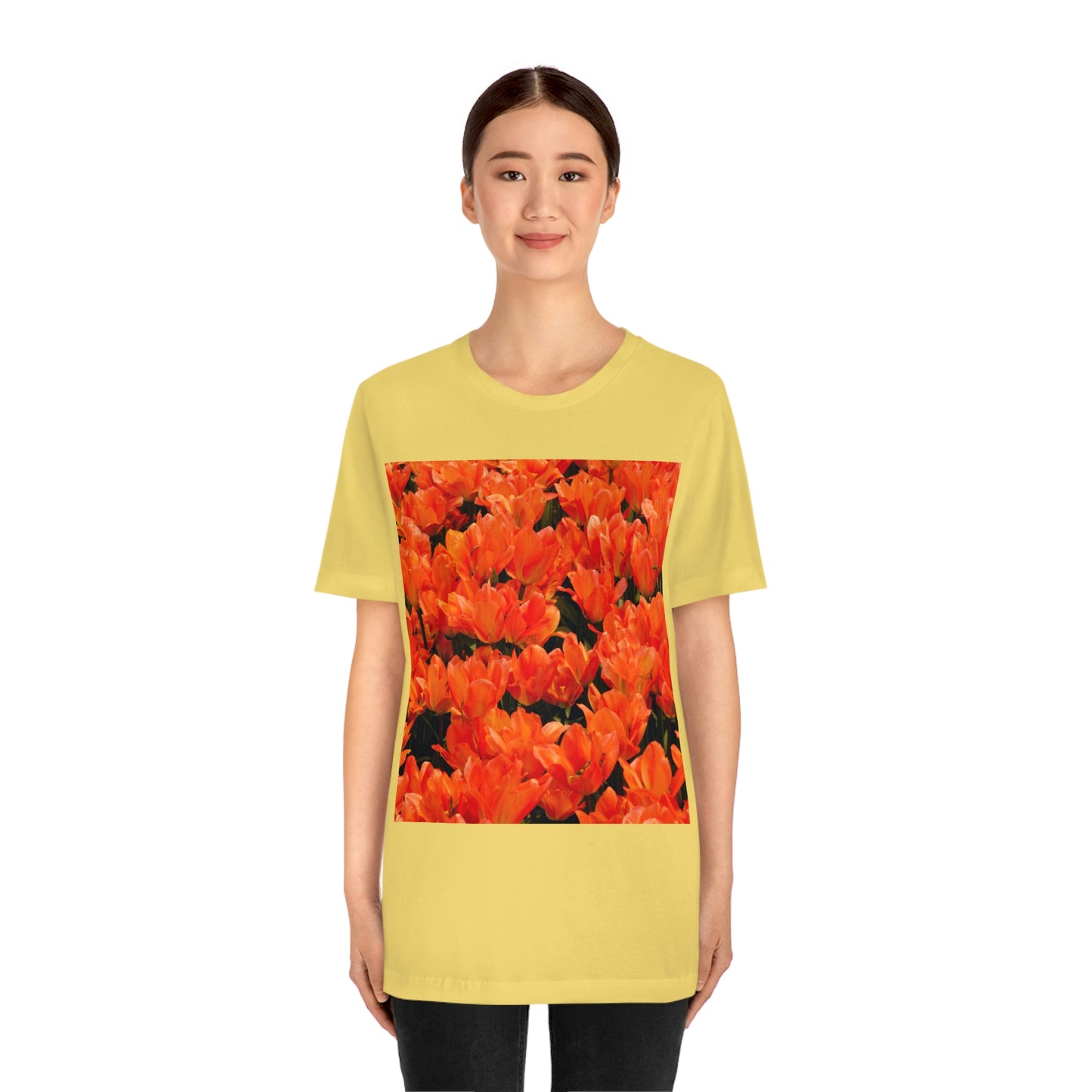 Flowers 03 Unisex Jersey Short Sleeve Tee