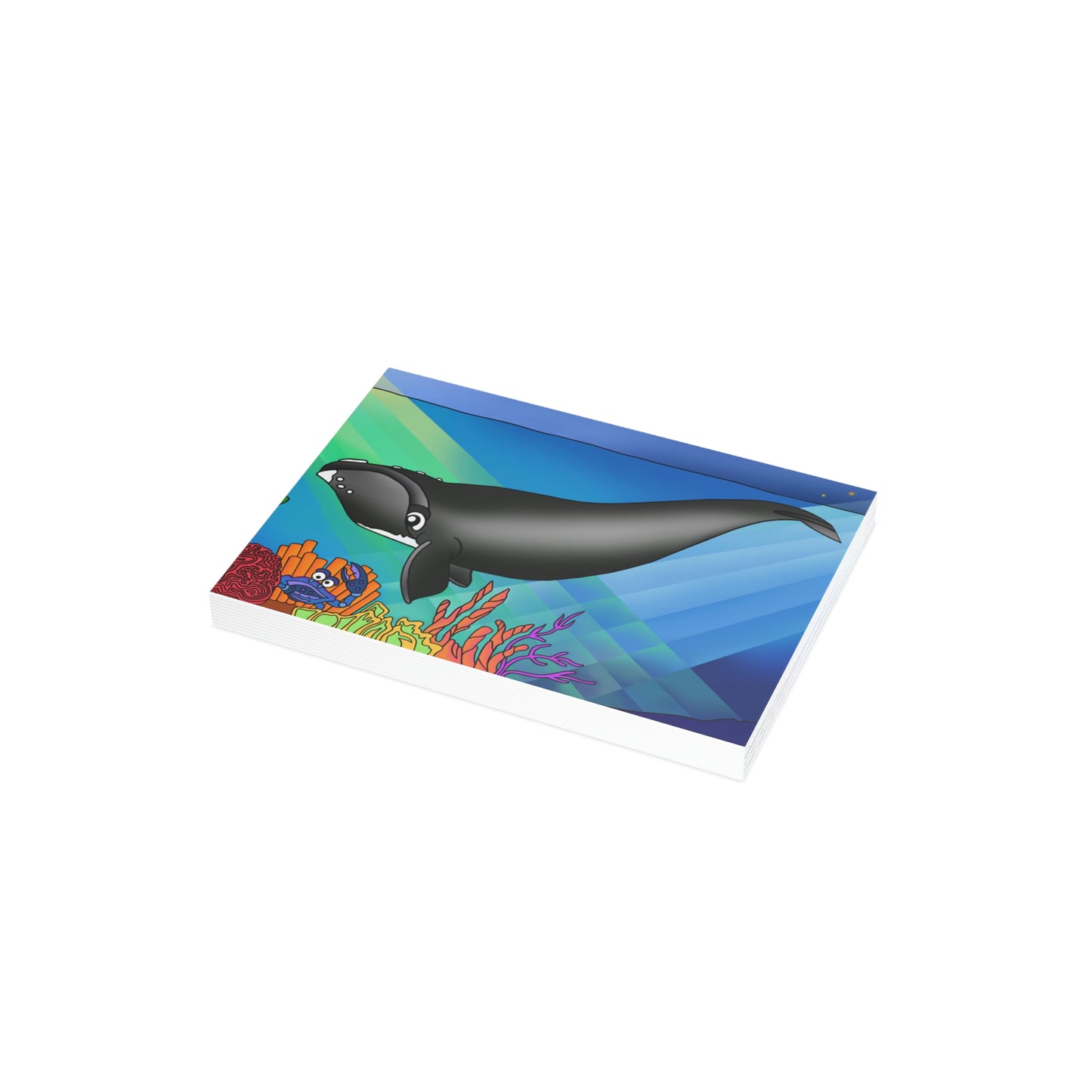 Gray Whale Greeting Card Bundles (envelopes not included)