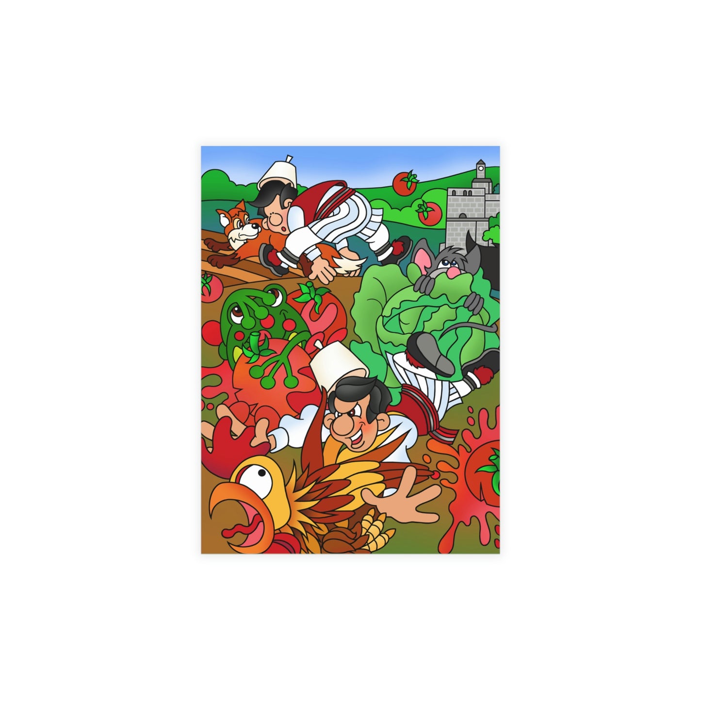 The Half Rooster! Greeting Card Bundles (envelopes not included)