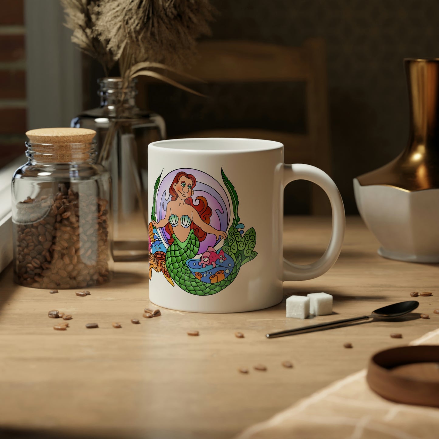 Mermaid! Jumbo Mug, 20oz