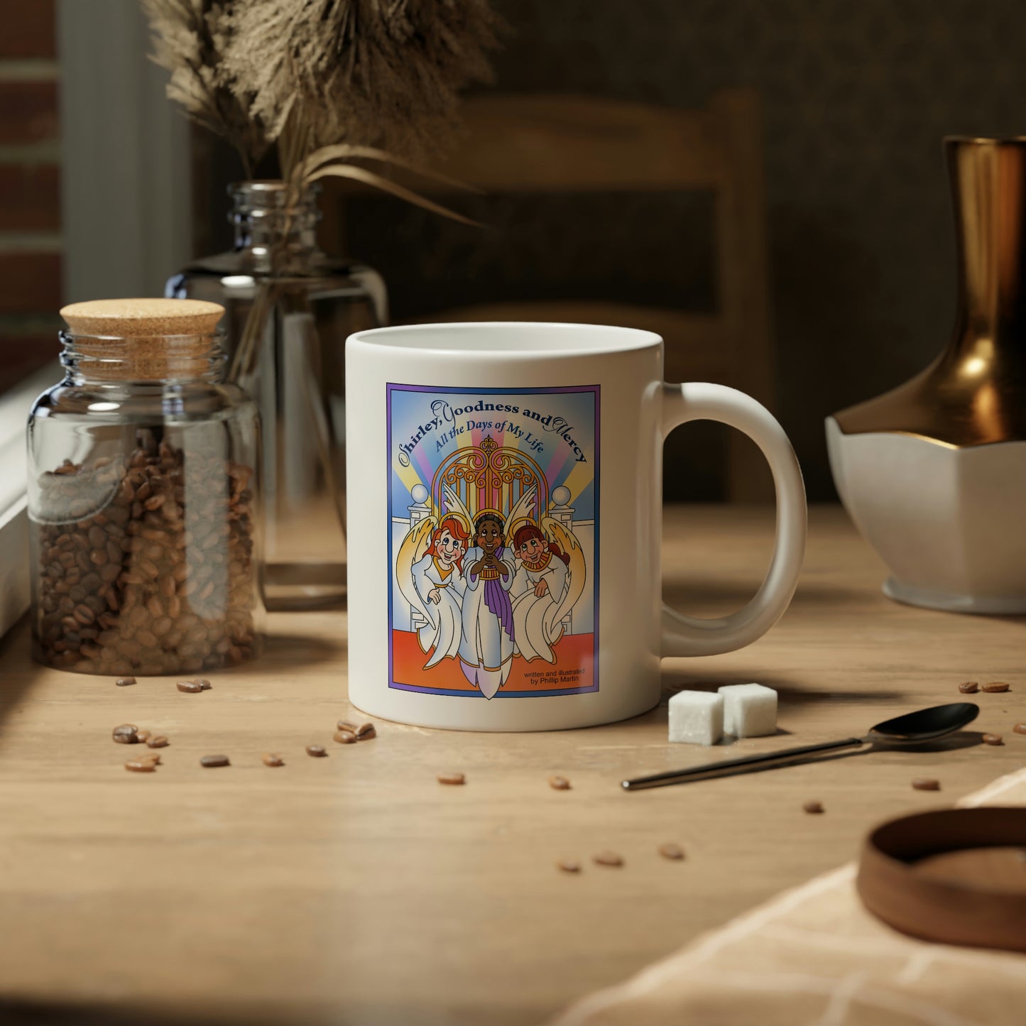 Shirley, Goodness, and Mercy Jumbo Mug, 20oz