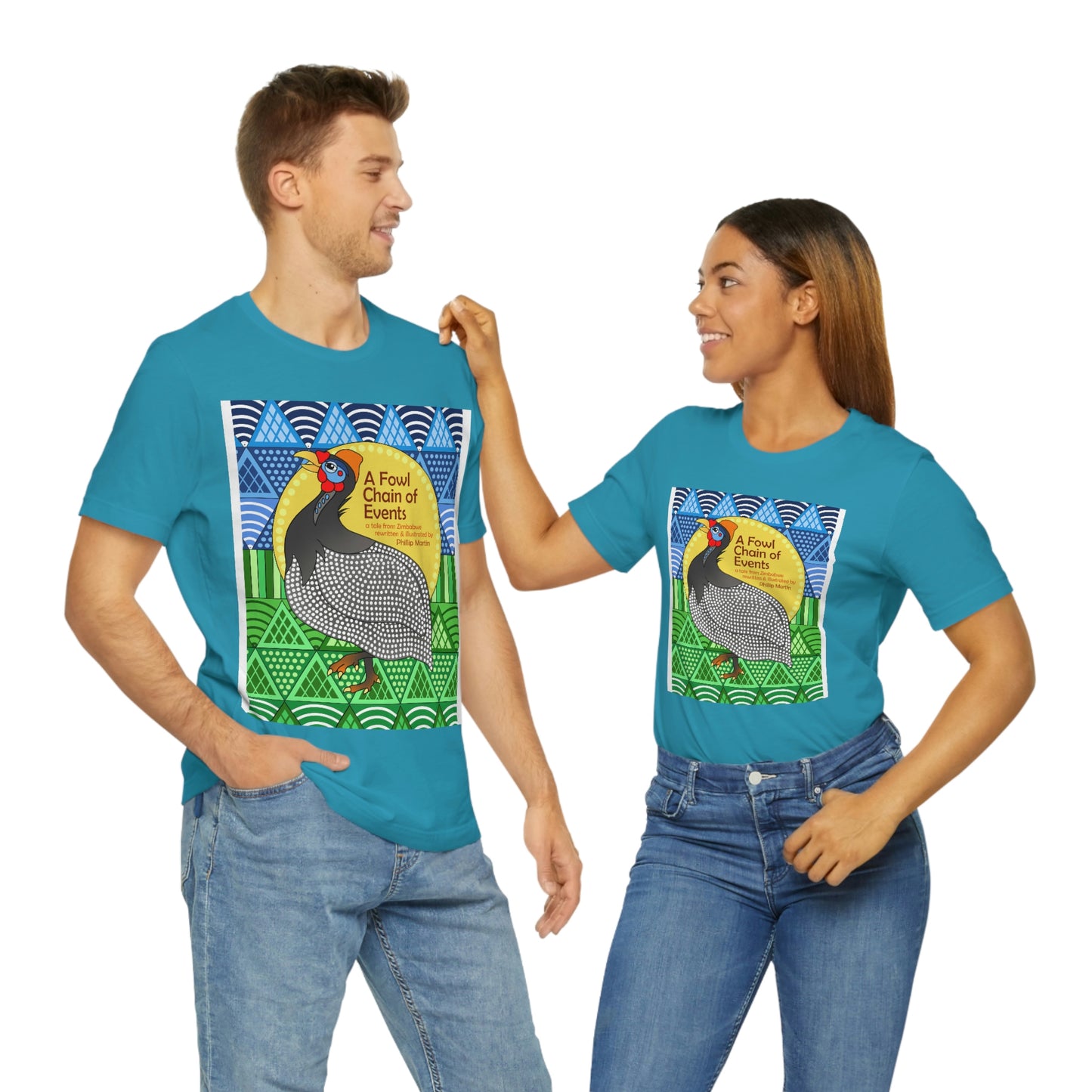 A Fowl Chain of Events Unisex Jersey Short Sleeve Tee
