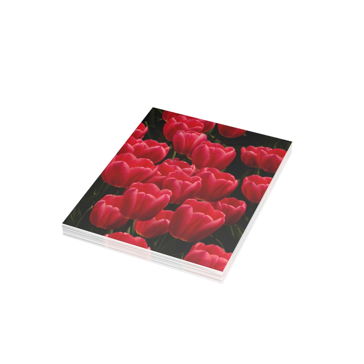 Flowers 24 Greeting Cards (1, 10, 30, and 50pcs)