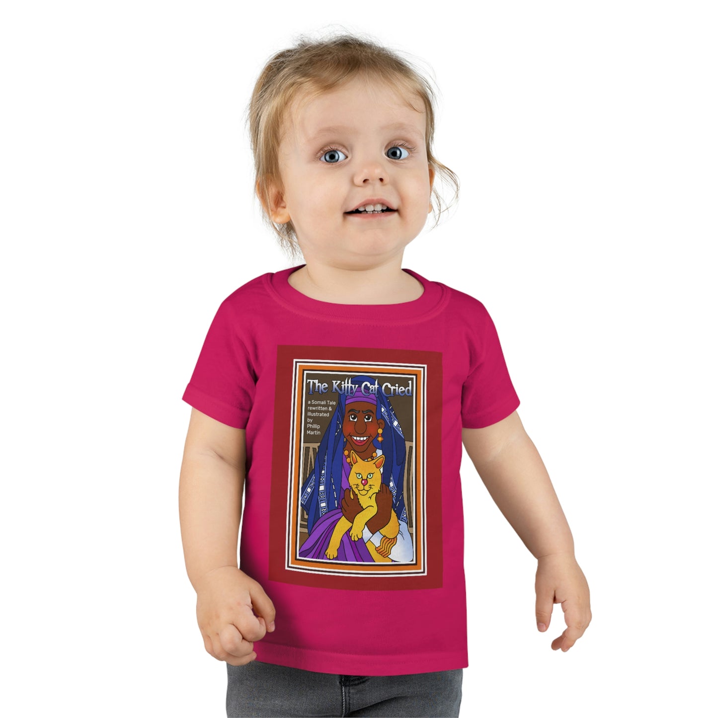 The Kitty Cat Cried Toddler T-shirt