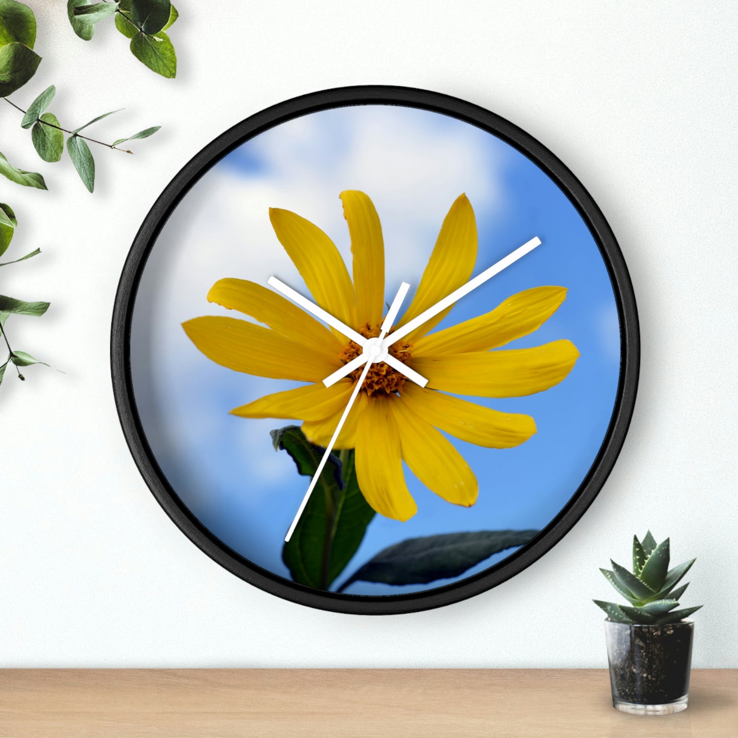 Flowers 32 Wall Clock