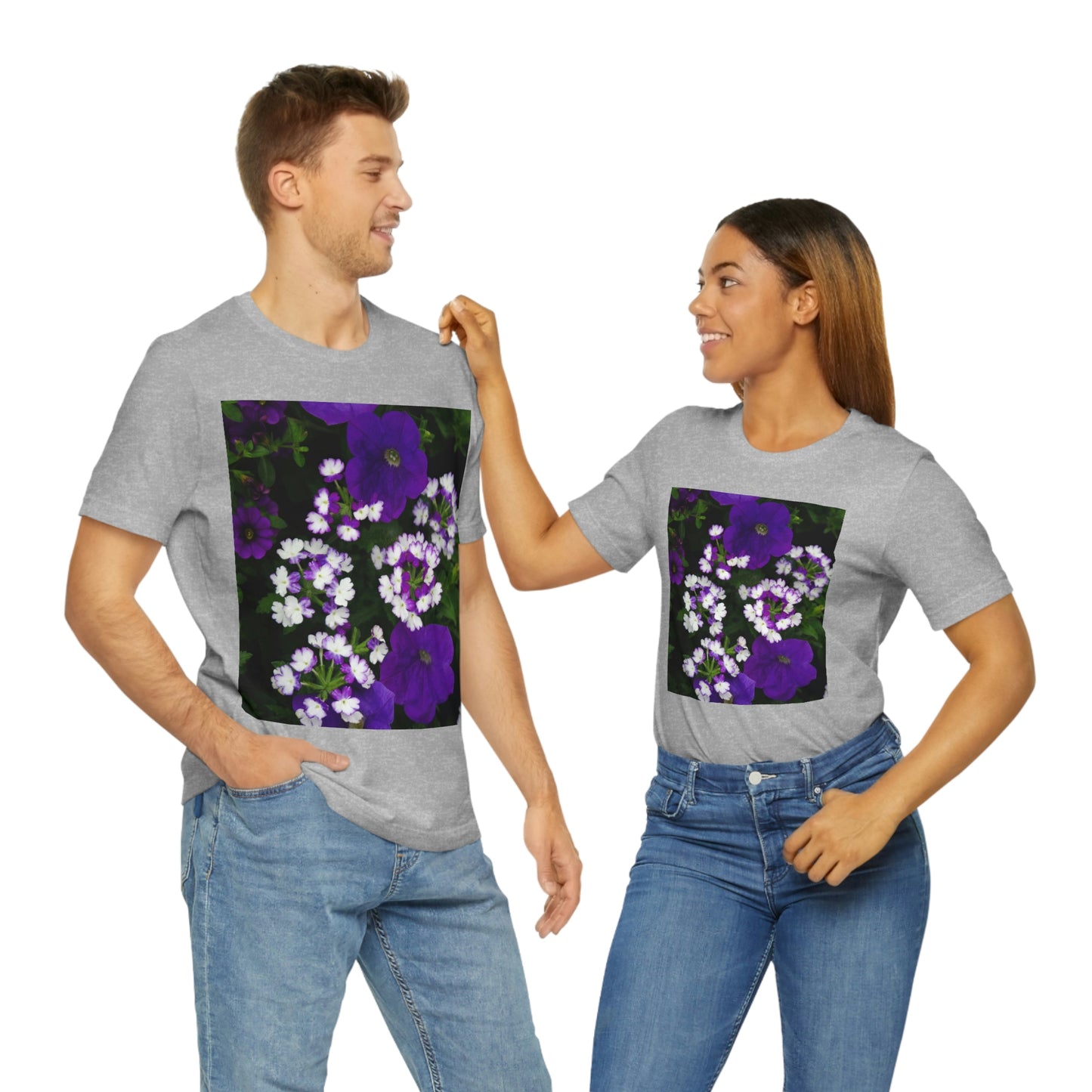 Flowers 04 Unisex Jersey Short Sleeve Tee