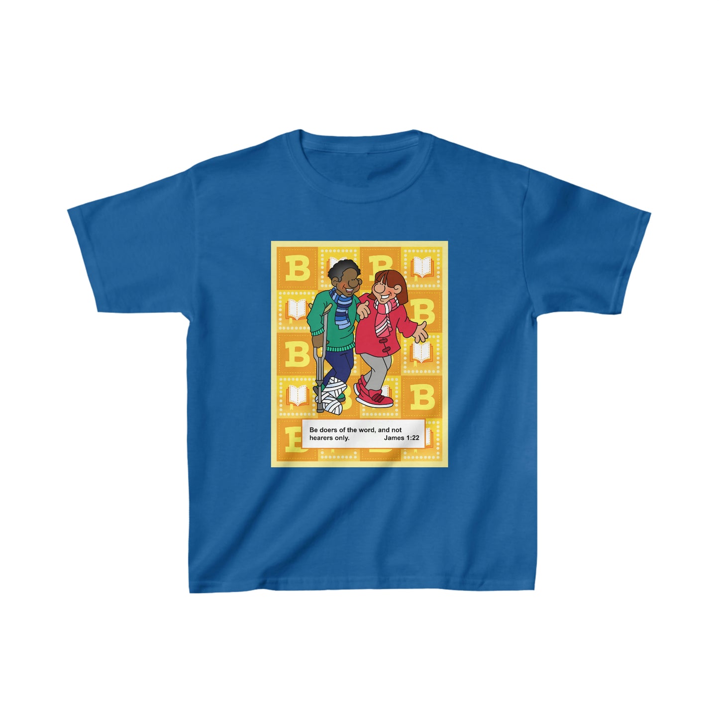 The Bible as Simple as ABC B Kids Heavy Cotton™ Tee