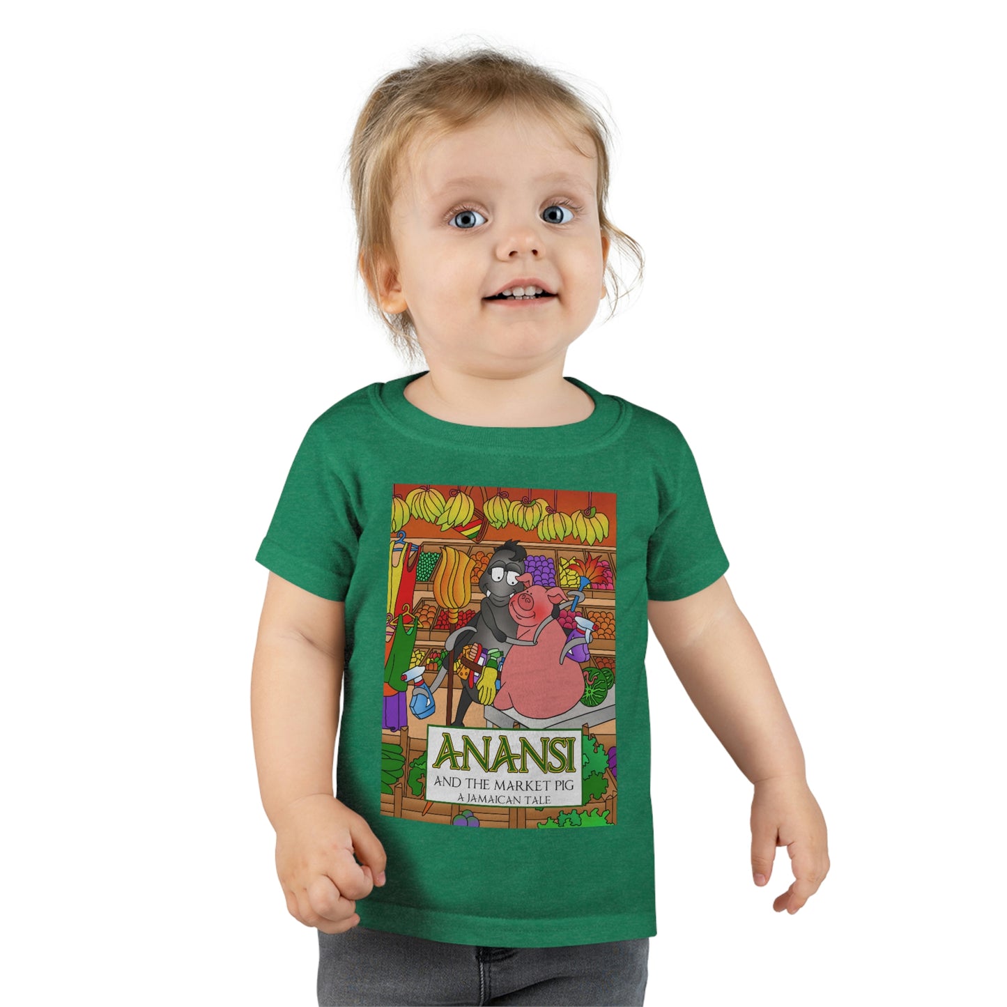Anansi and the Market Pig Toddler T-shirt