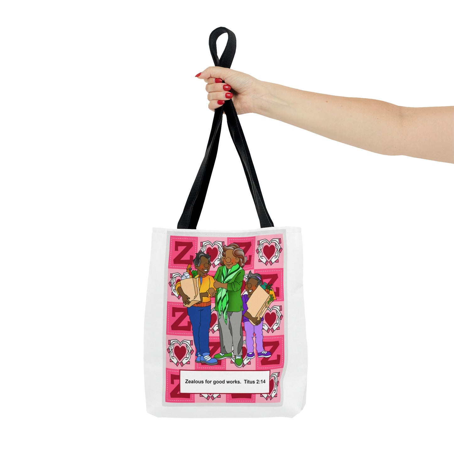 The Bible as Simple as ABC Z AOP Tote Bag