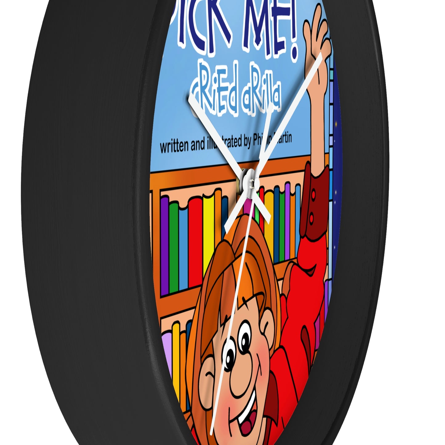 Pick Me Cried Arilla! Wall clock