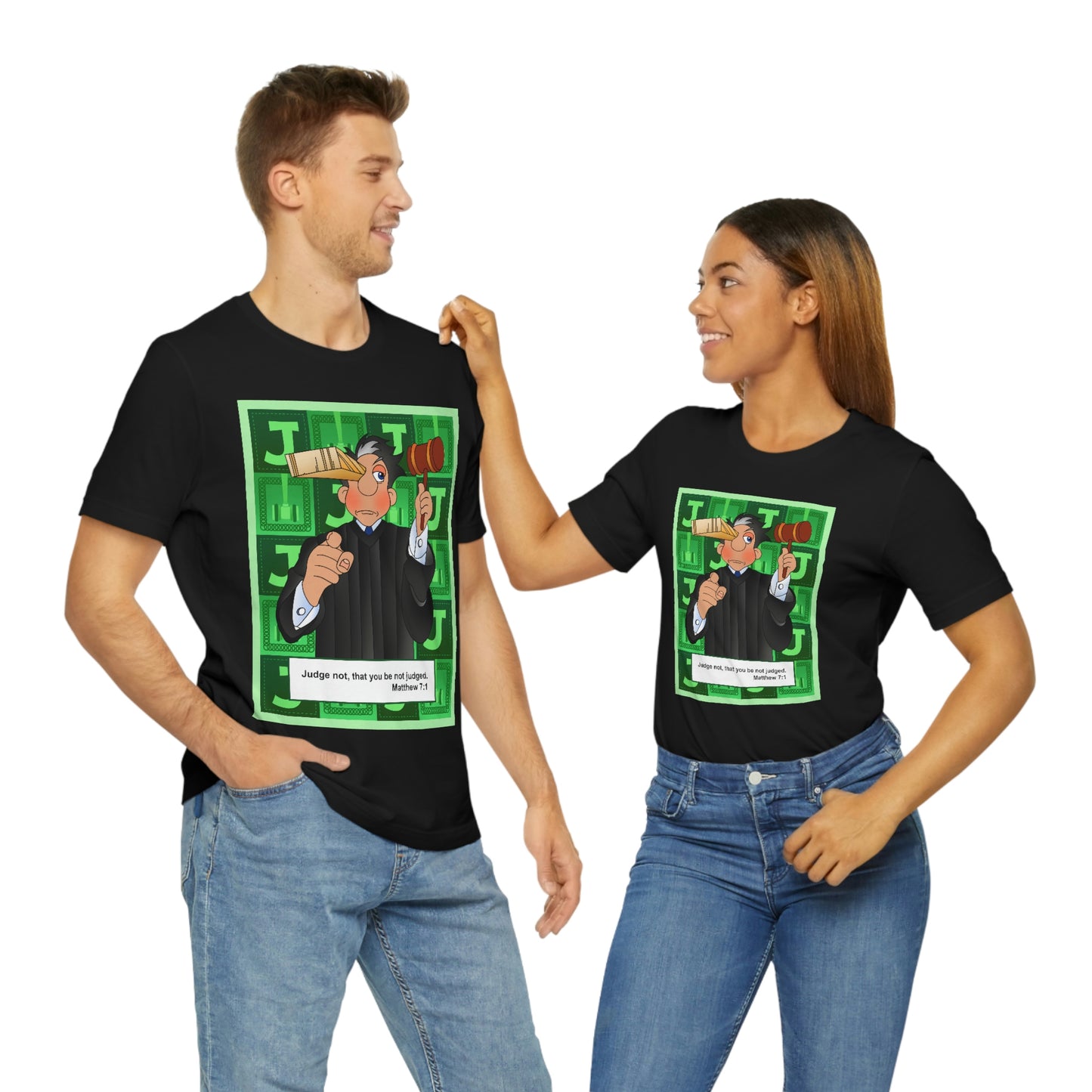 The Bible as Simple as ABC J Unisex Jersey Short Sleeve Tee