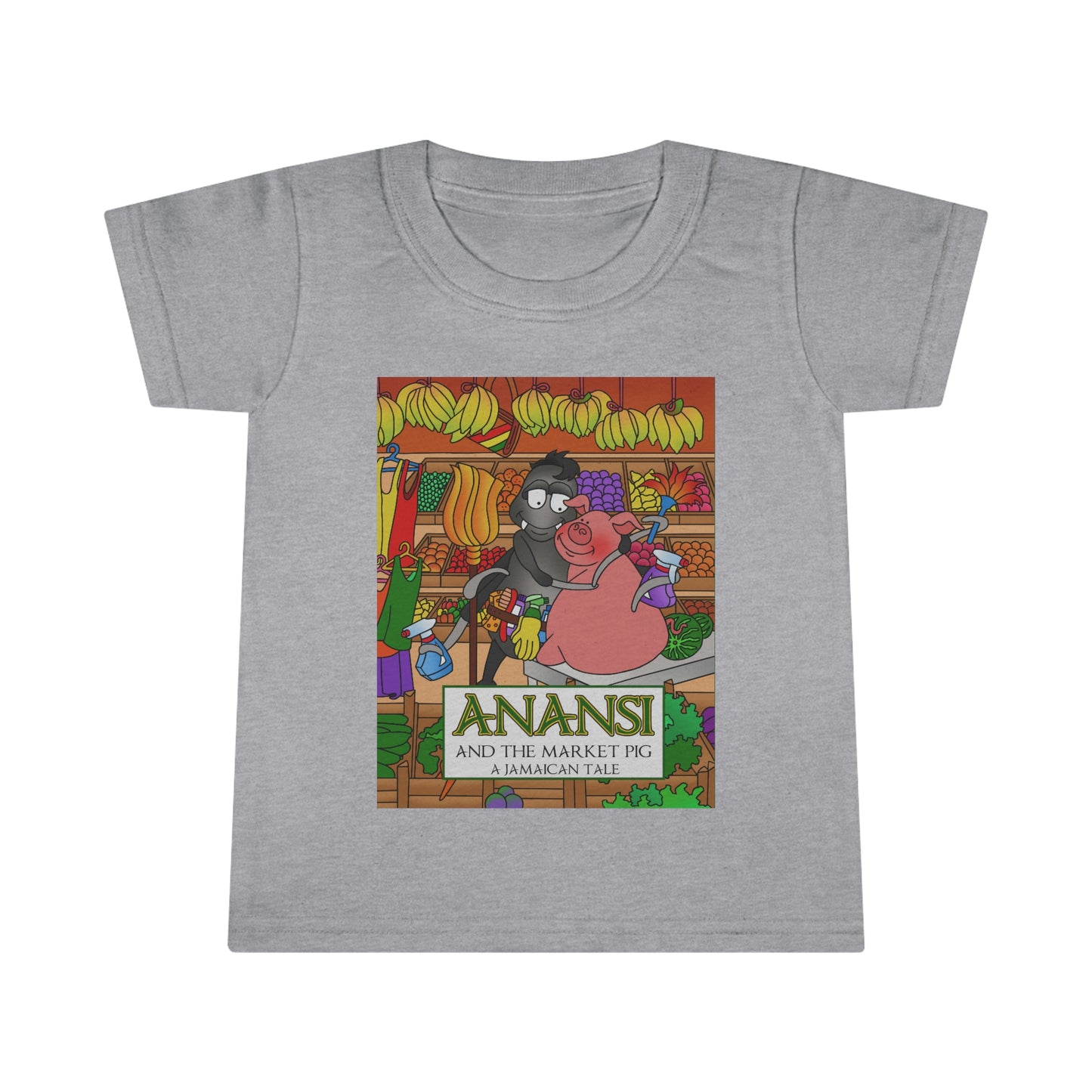 Anansi and the Market Pig Toddler T-shirt