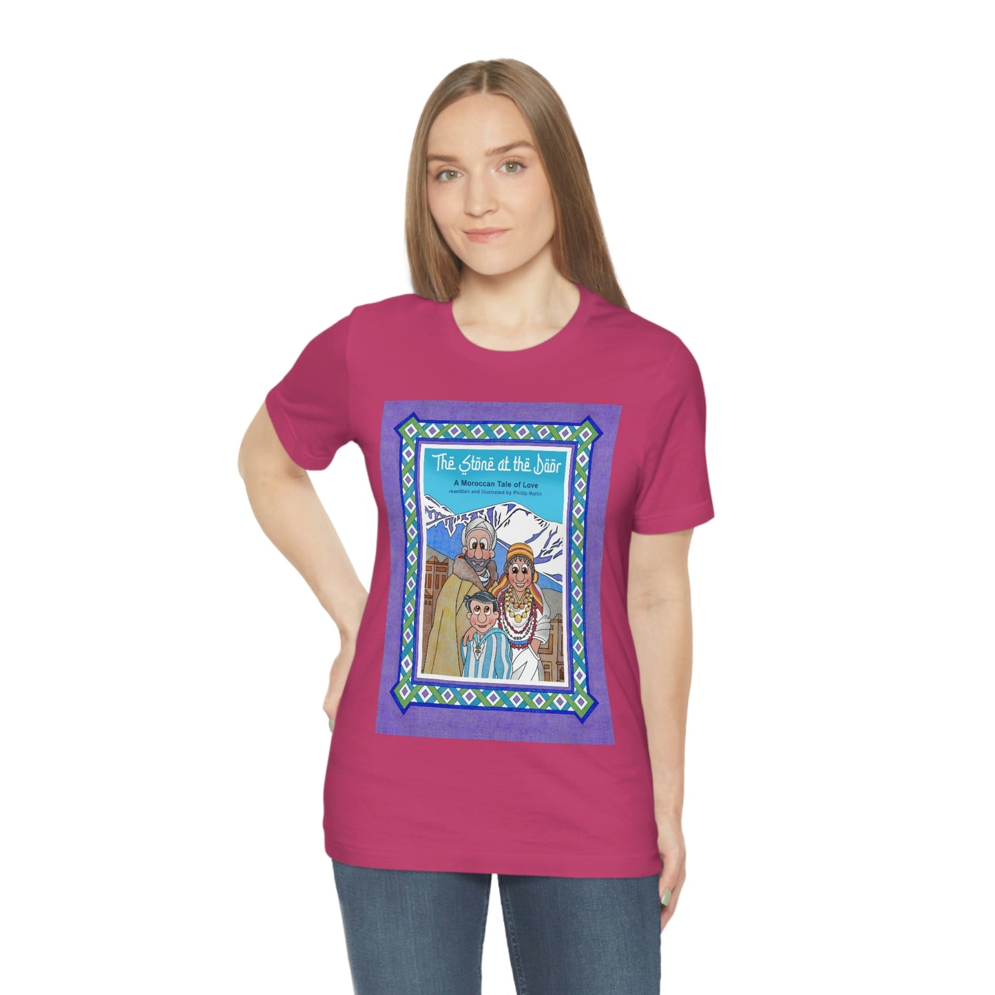 The Stone at the Door Unisex Jersey Short Sleeve Tee