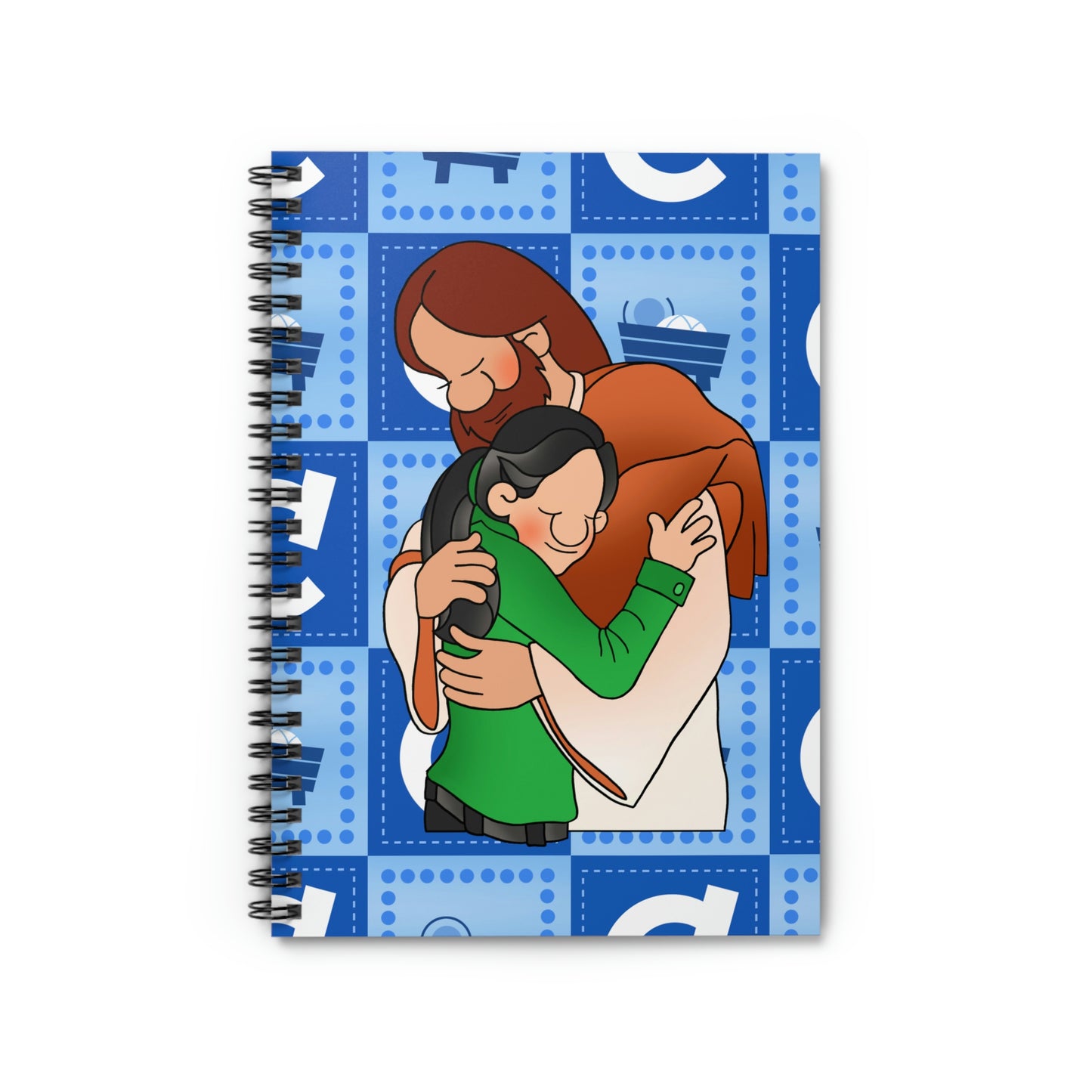 The Bible as Simple as ABC C Spiral Notebook - Ruled Line