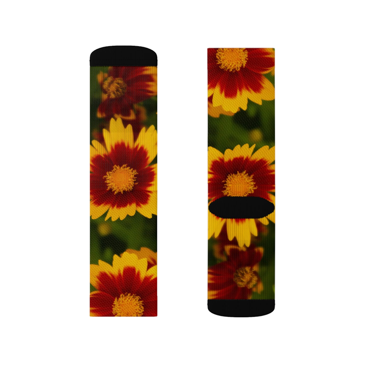 Flowers 24 Sublimation Socks