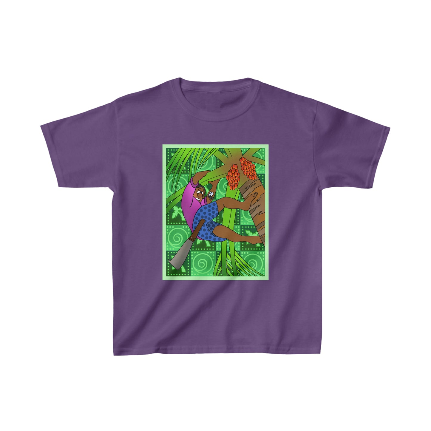 A Fowl Chain of Events! Kids Heavy Cotton™ Tee