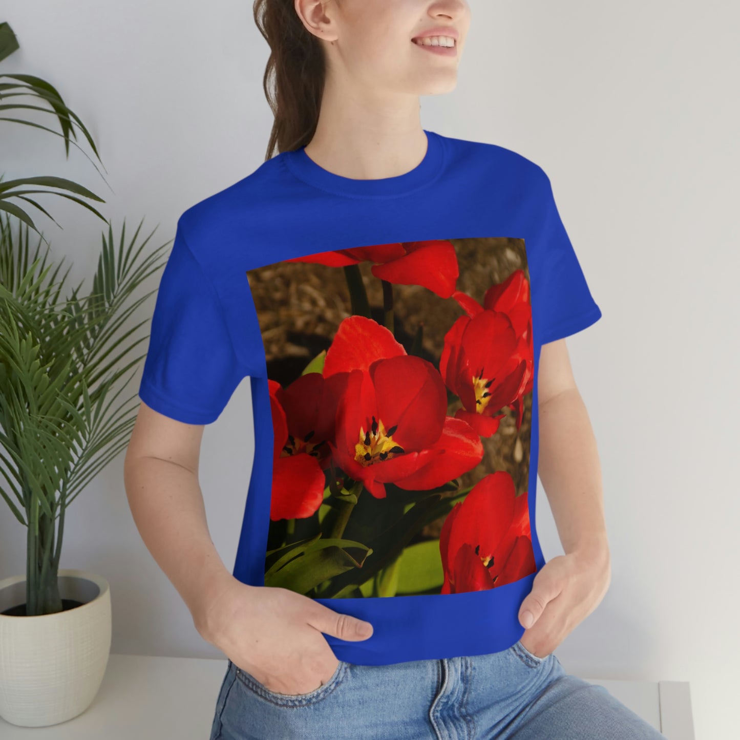 Flowers 05 Unisex Jersey Short Sleeve Tee