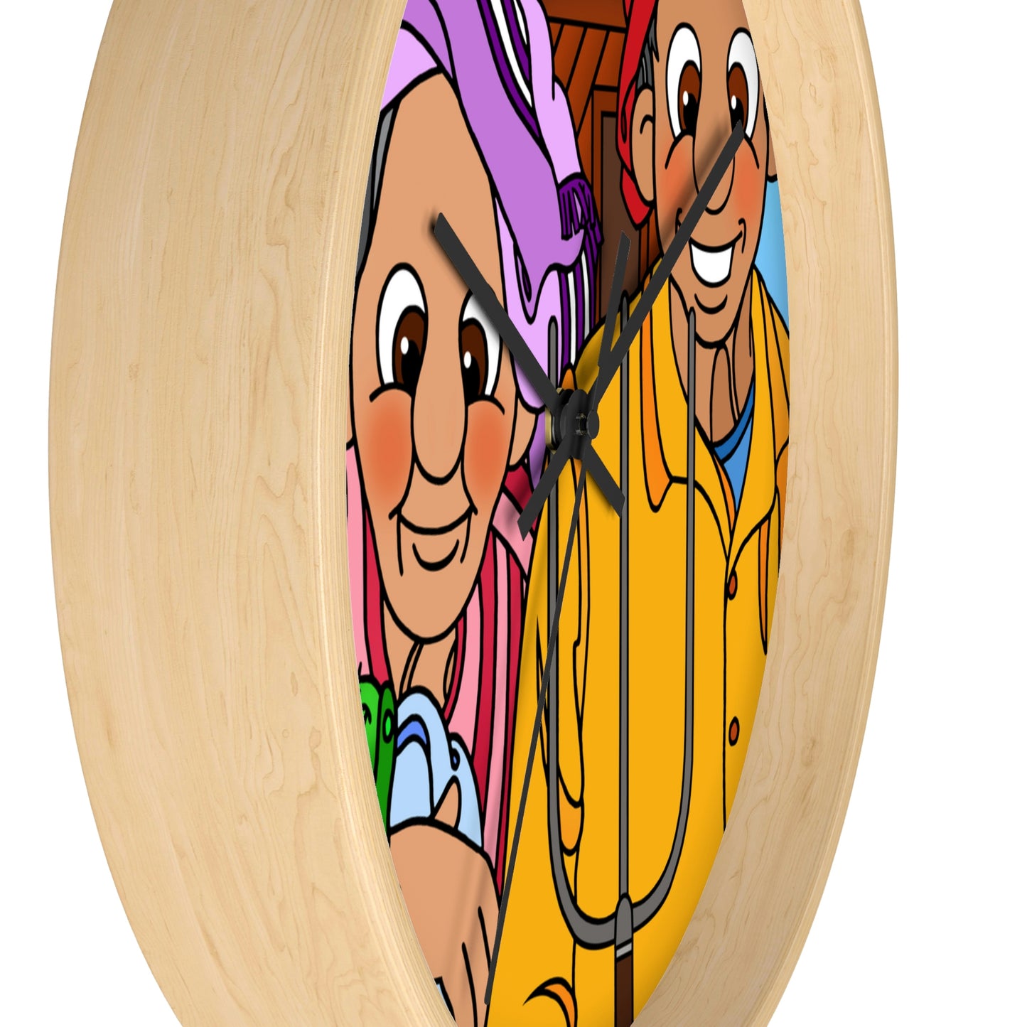 The Frog Princess Wall clock
