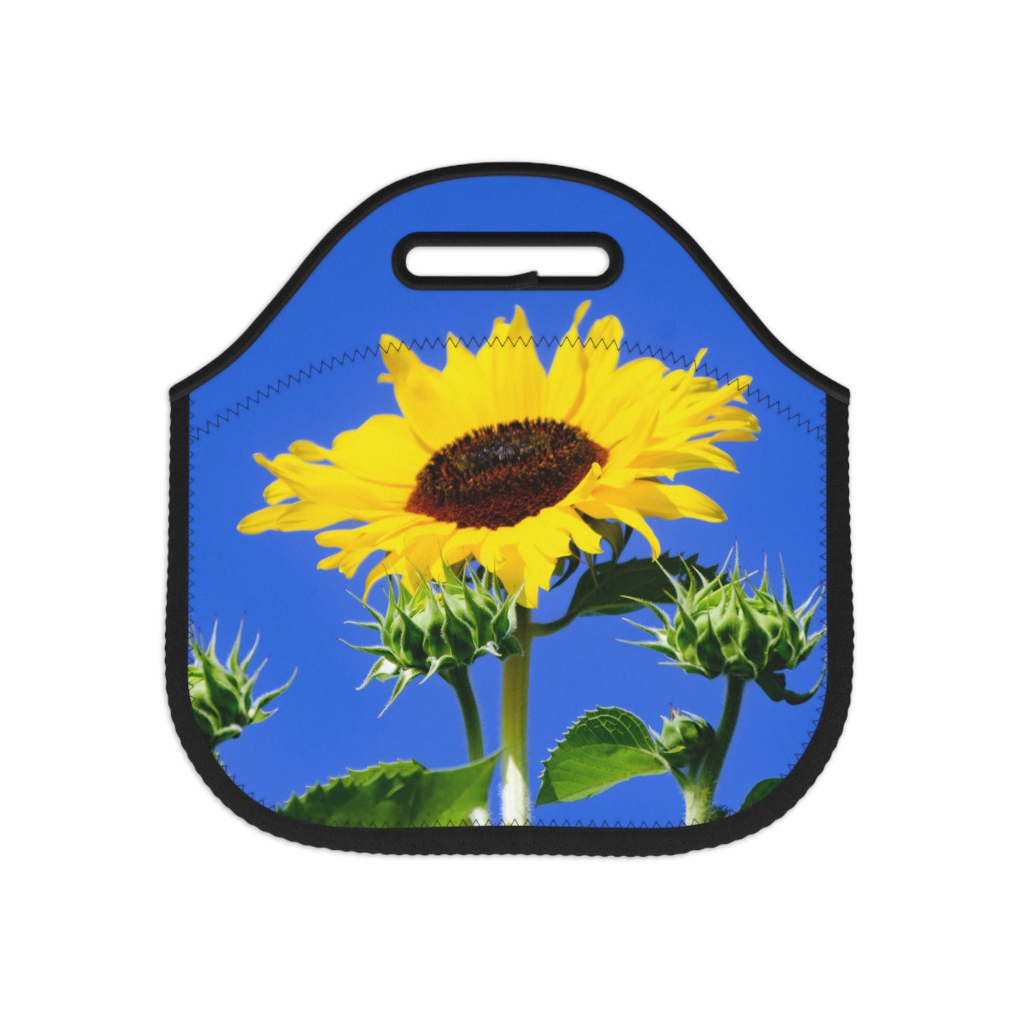 Flowers 02 Neoprene Lunch Bag