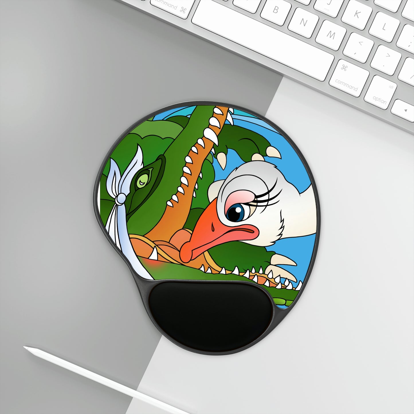 Once Upon Southern Africa! Mouse Pad With Wrist Rest