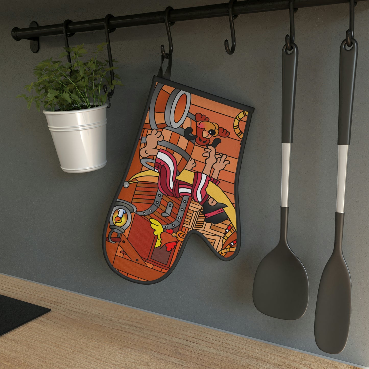The Story of Jonah! Oven Glove