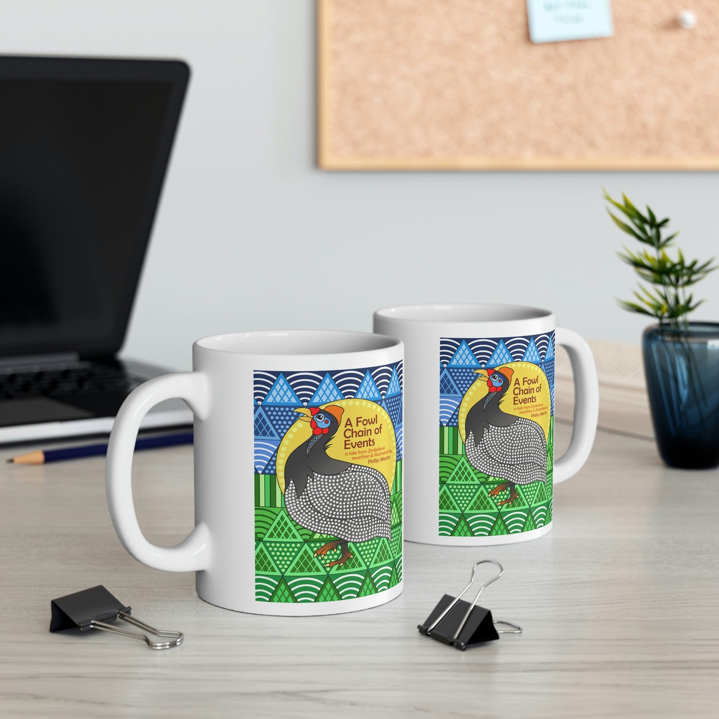 A Fowl Chain of Events Ceramic Mug 11oz