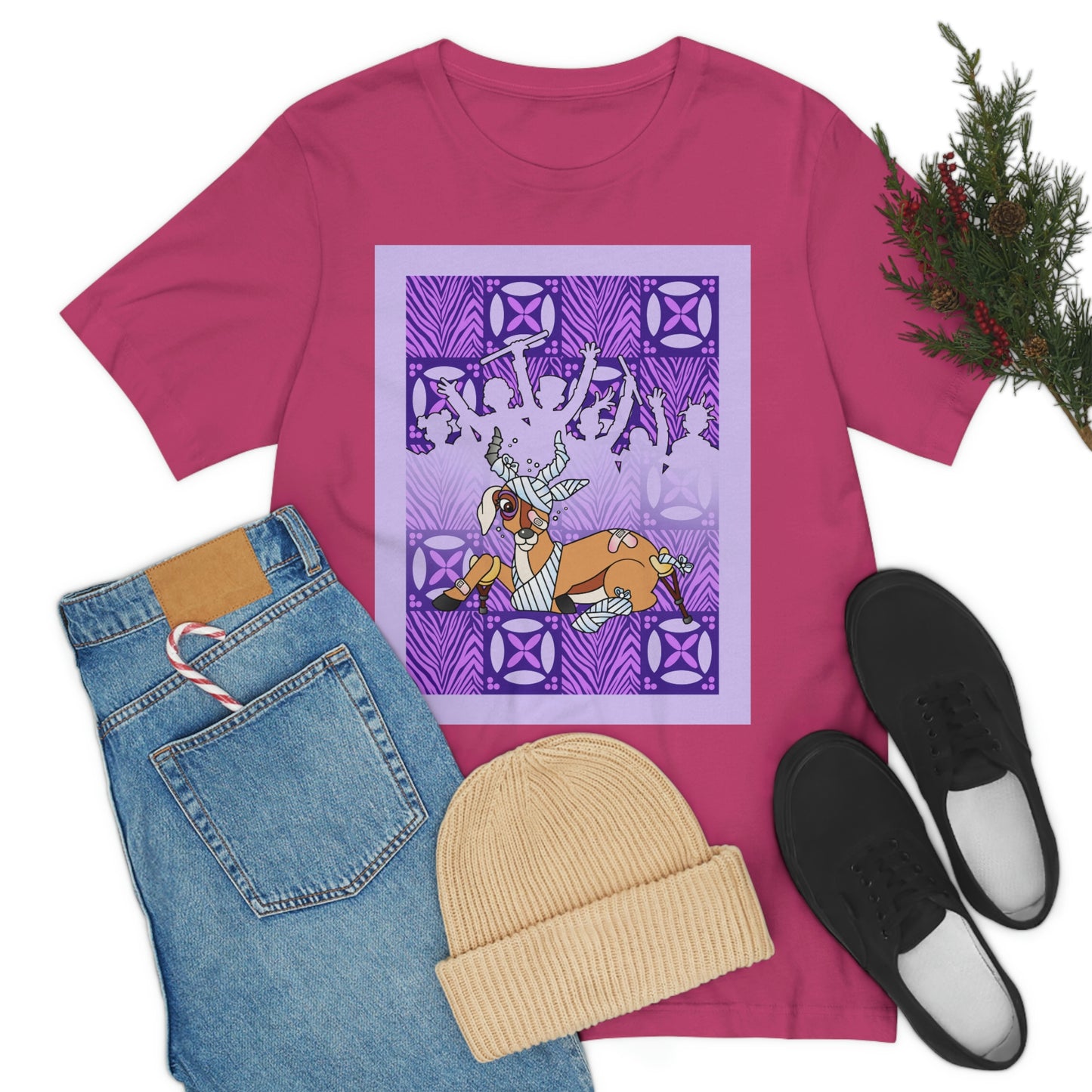 The Day that Goso Fell! Unisex Jersey Short Sleeve Tee