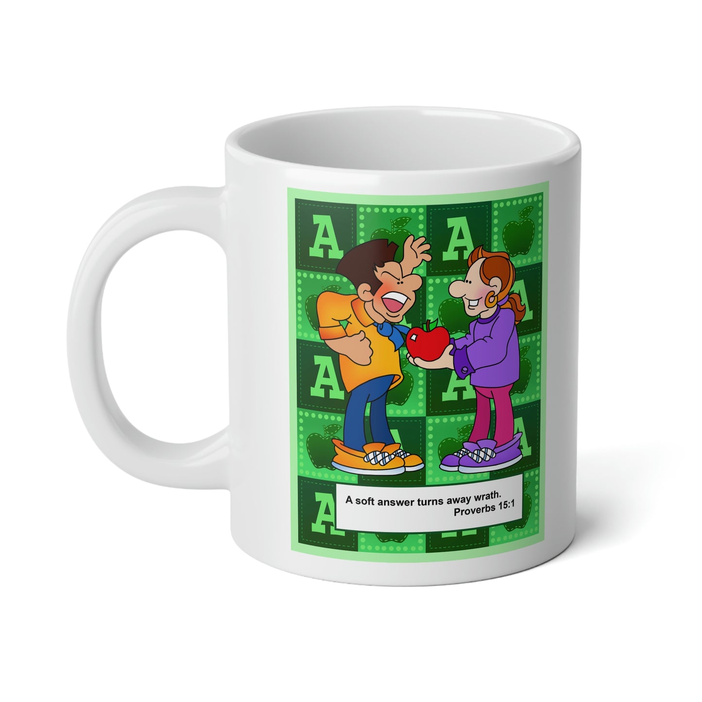 The Bible as Simple as ABC A Jumbo Mug, 20oz