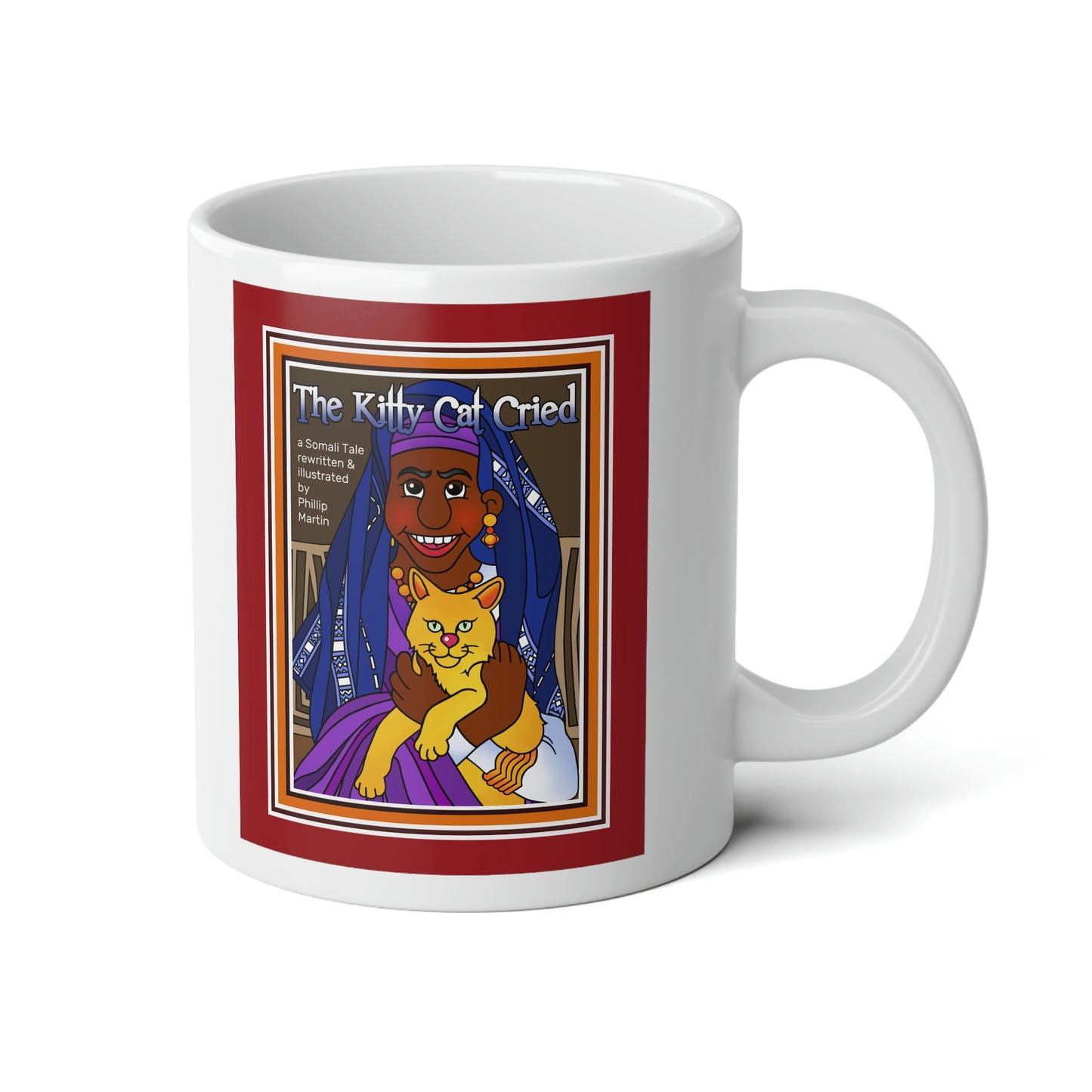The Kitty Cat Cried Jumbo Mug, 20oz